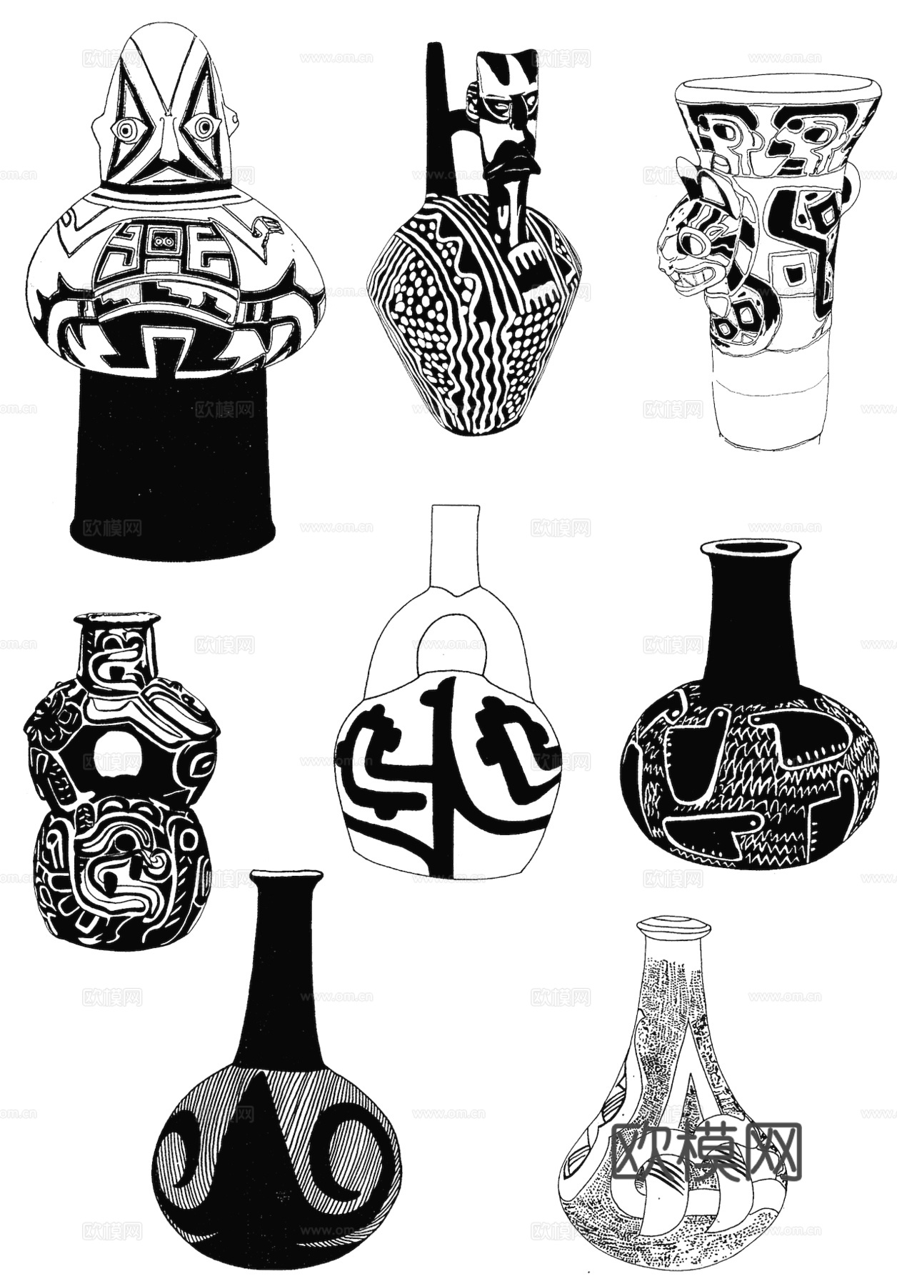 黑白遮罩通道黑白凹凸高光遮罩线条花纹纹理水泥做旧脏旧墙面下载