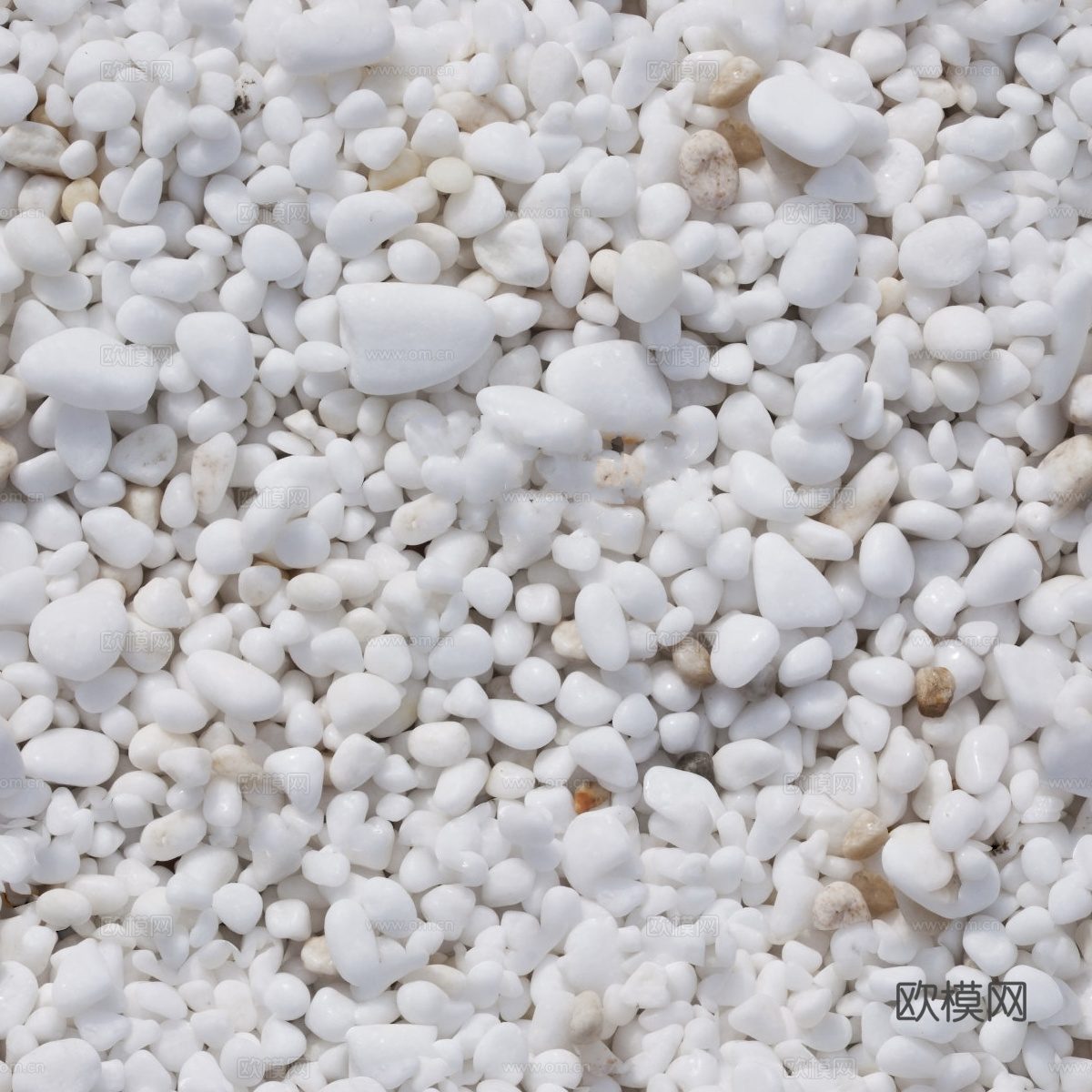 白色鹅卵石贴图35