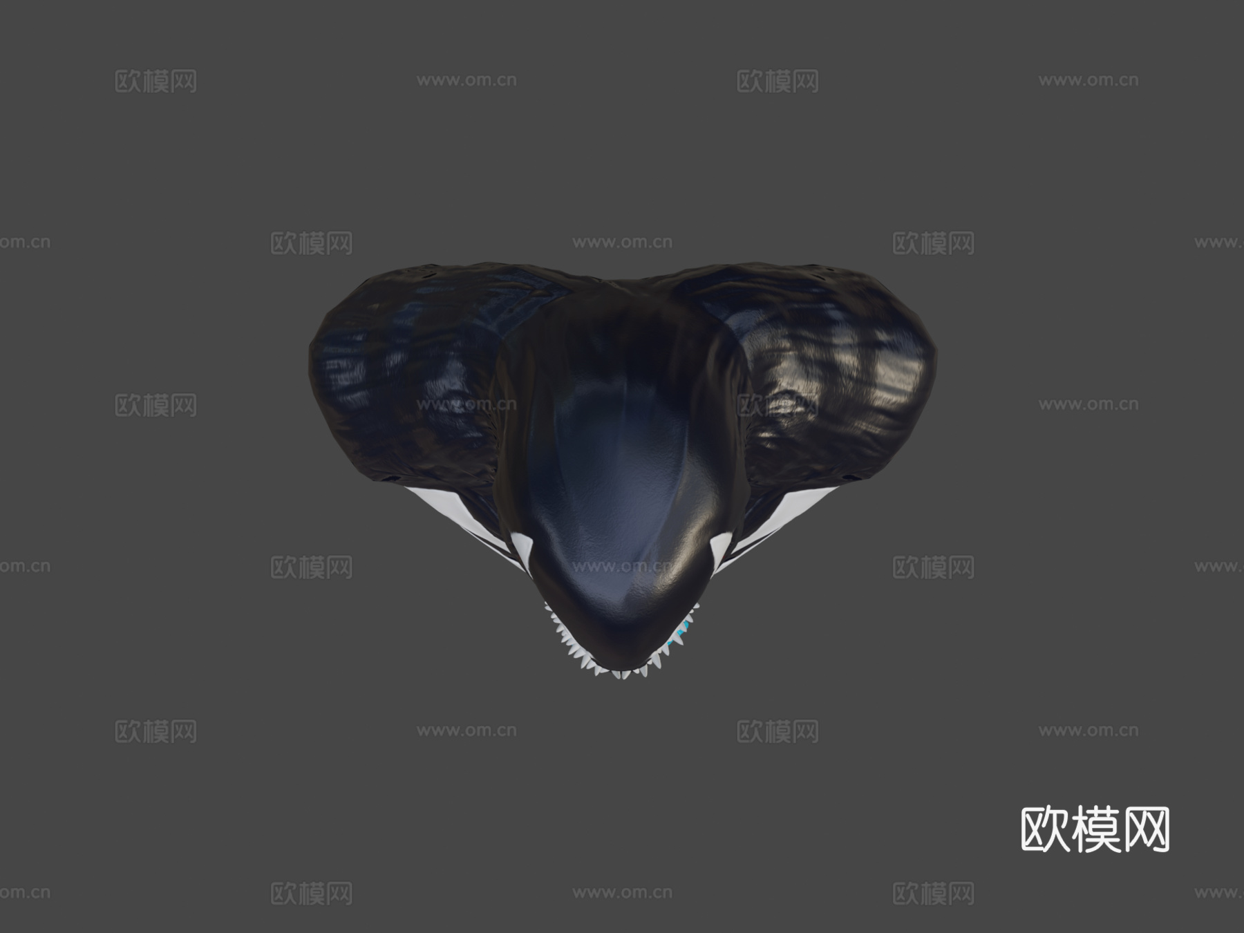 毒液胸像3d模型下载（渲染图8）