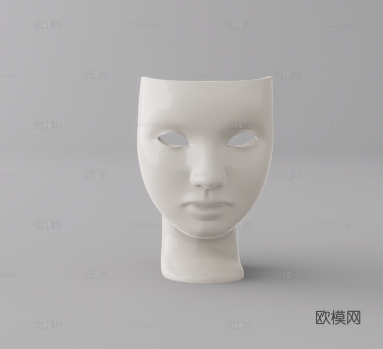 雕塑摆件su模型