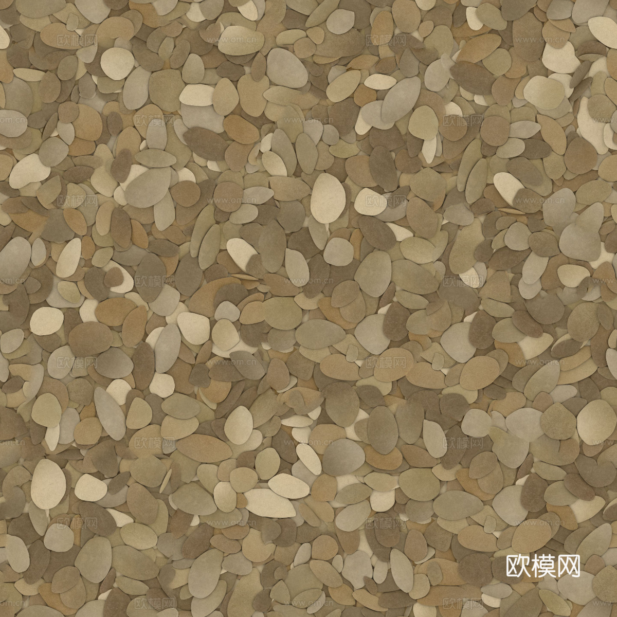 褐色棕色咖色鹅卵石贴图6