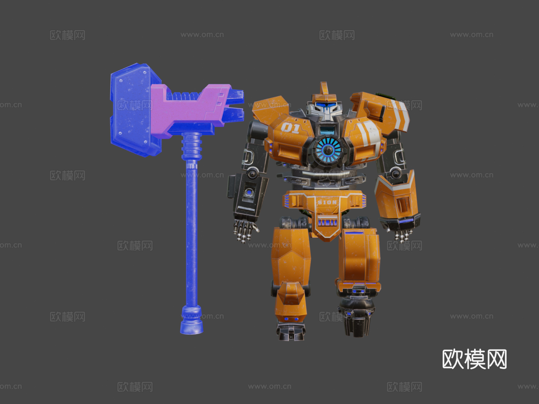 赛昂3d模型下载（渲染图5）