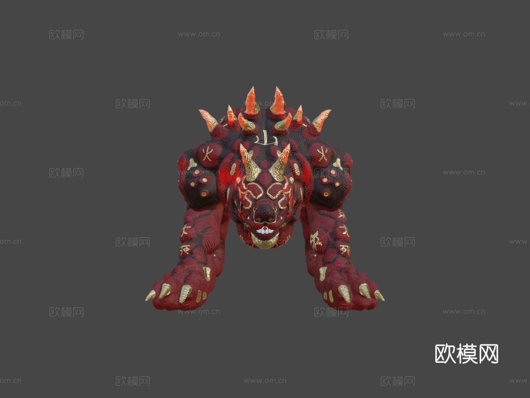 东方神明3d模型下载（渲染图5）