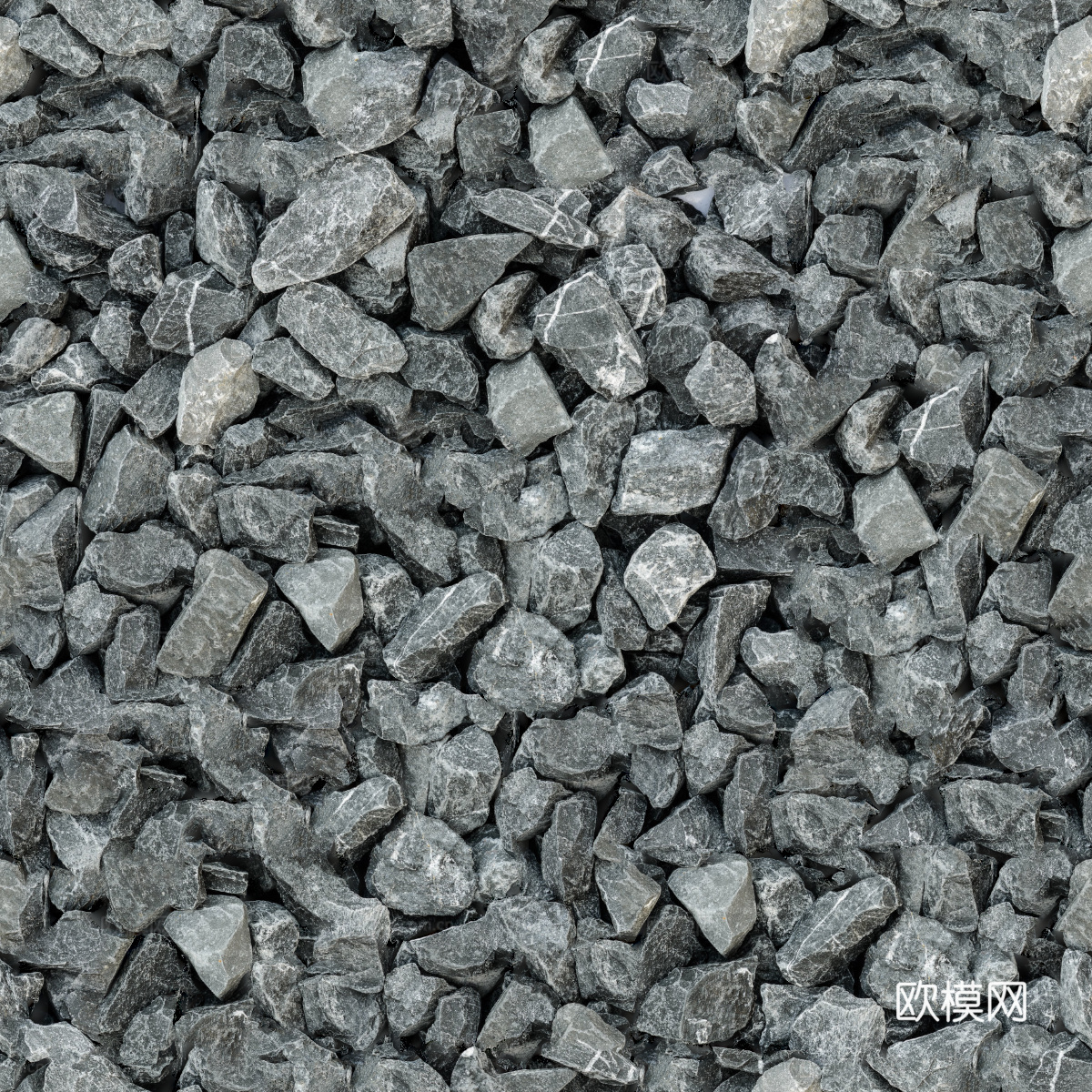 黑色碎石砾石1