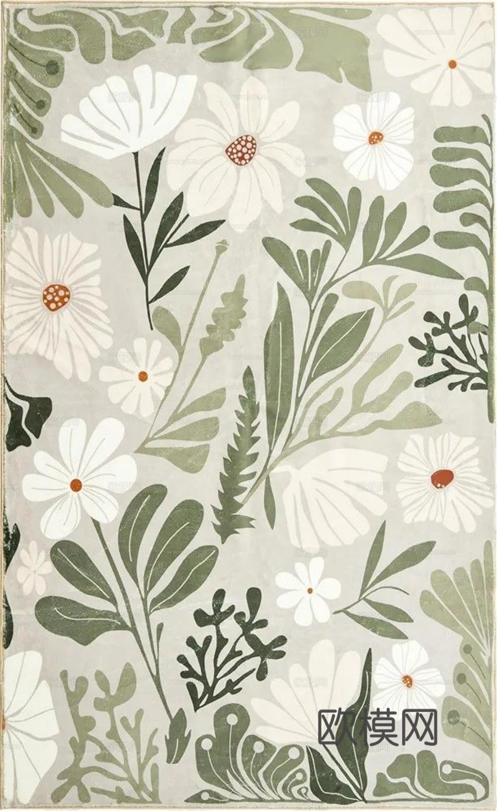 热带雨林植物壁纸 植物印花壁纸