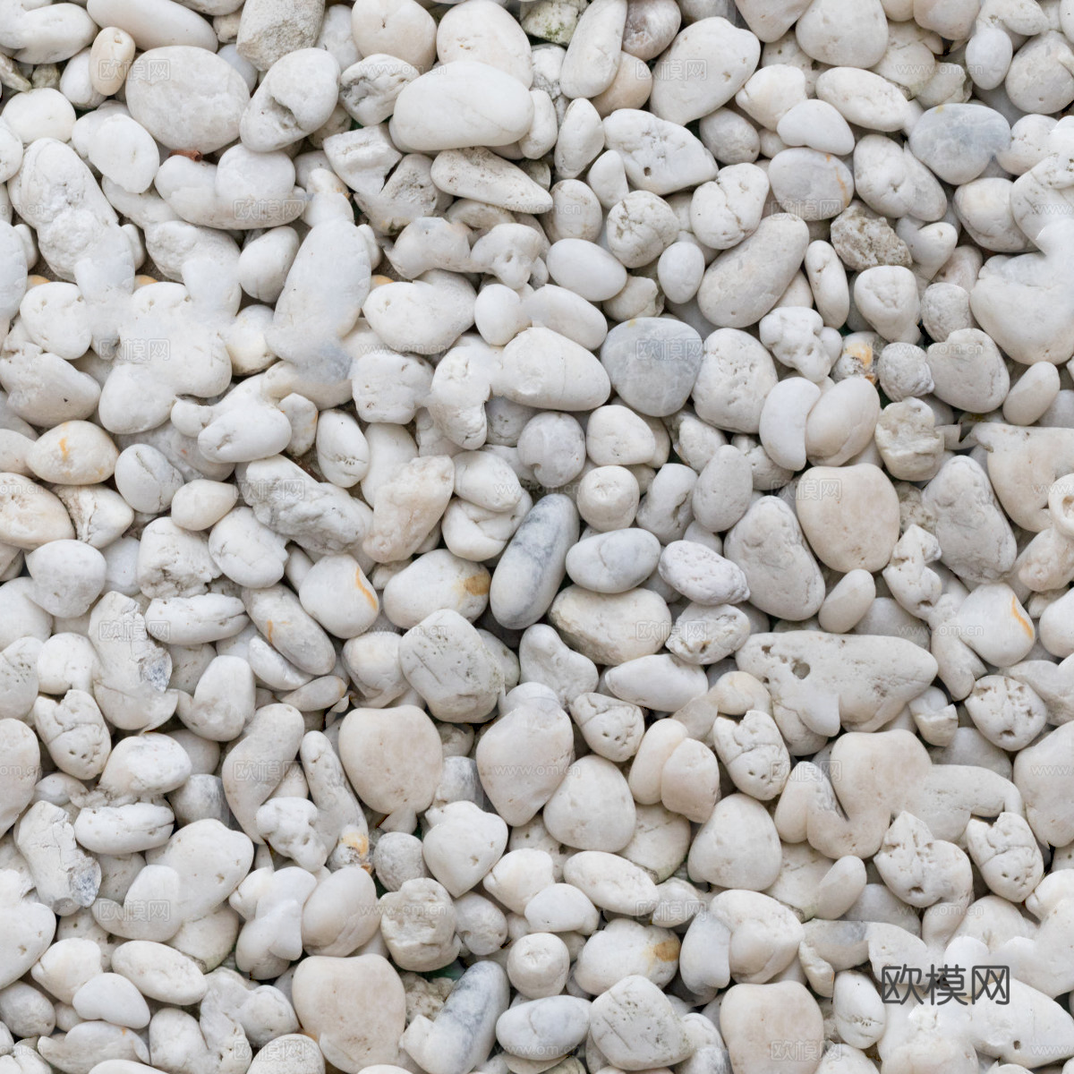 白色鹅卵石贴图29