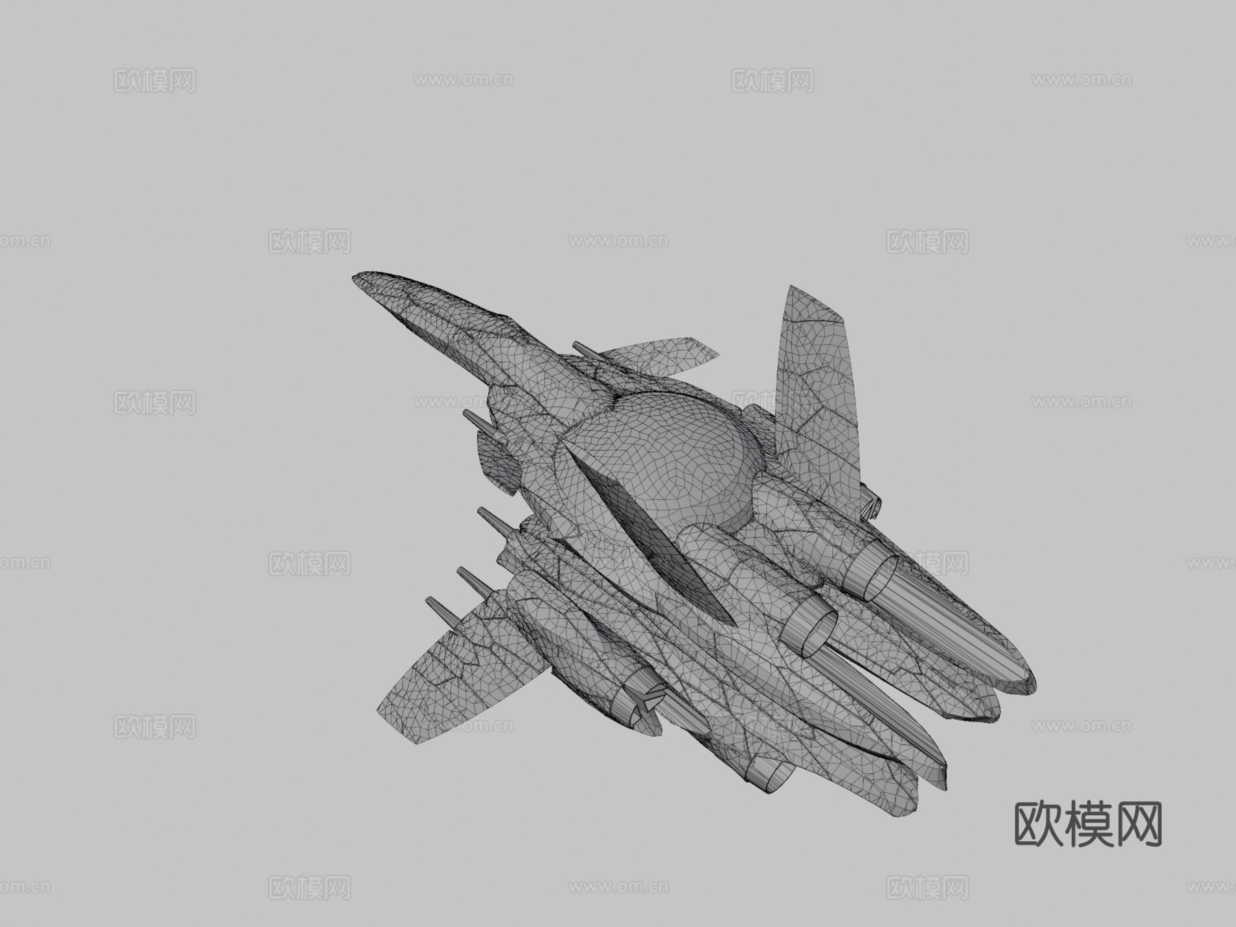 程序化硬表面建模测试10.0303d模型下载（渲染图3）