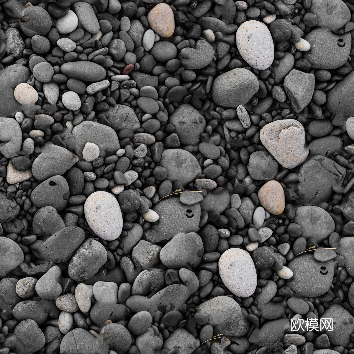 黑色鹅卵石贴图29