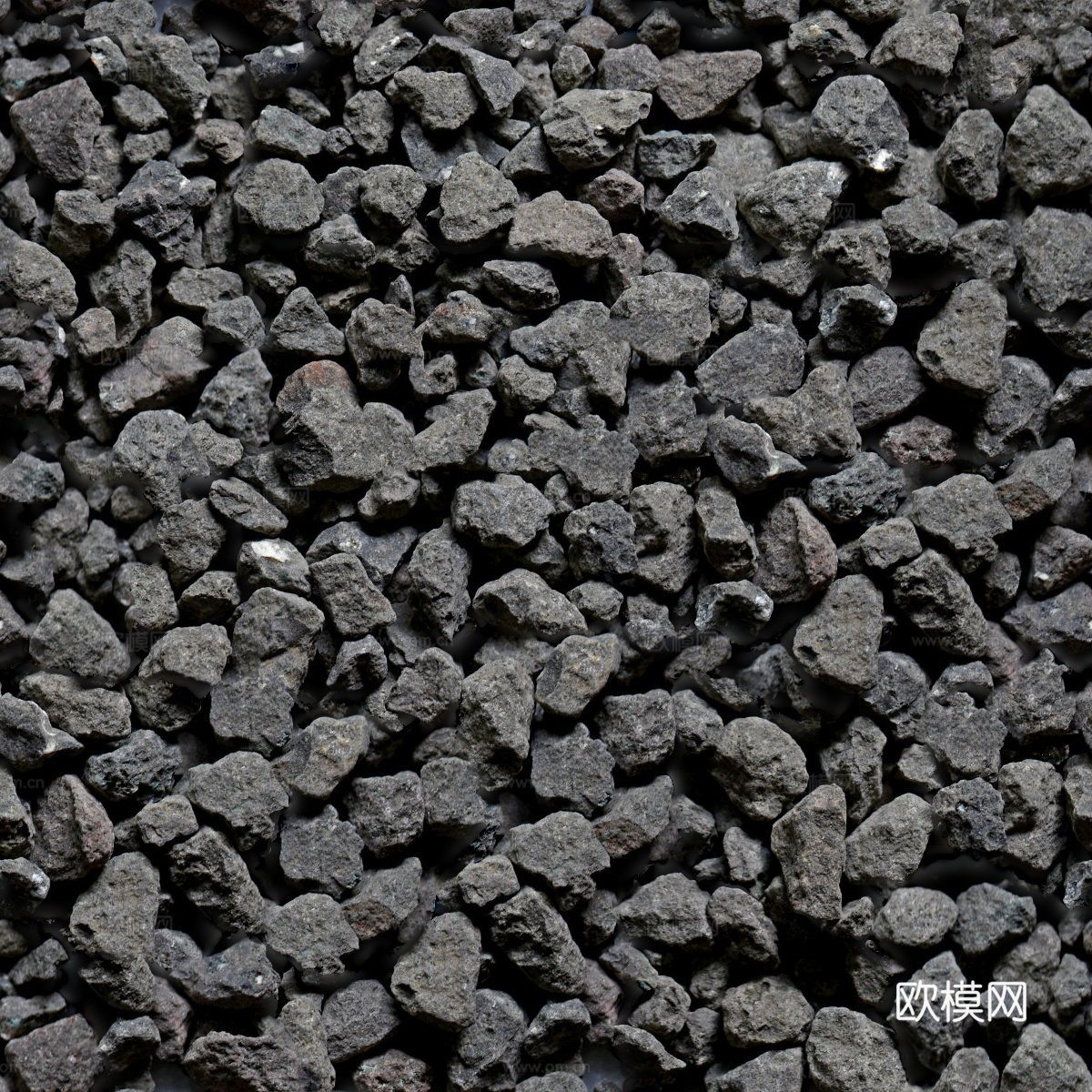 黑色碎石砾石20