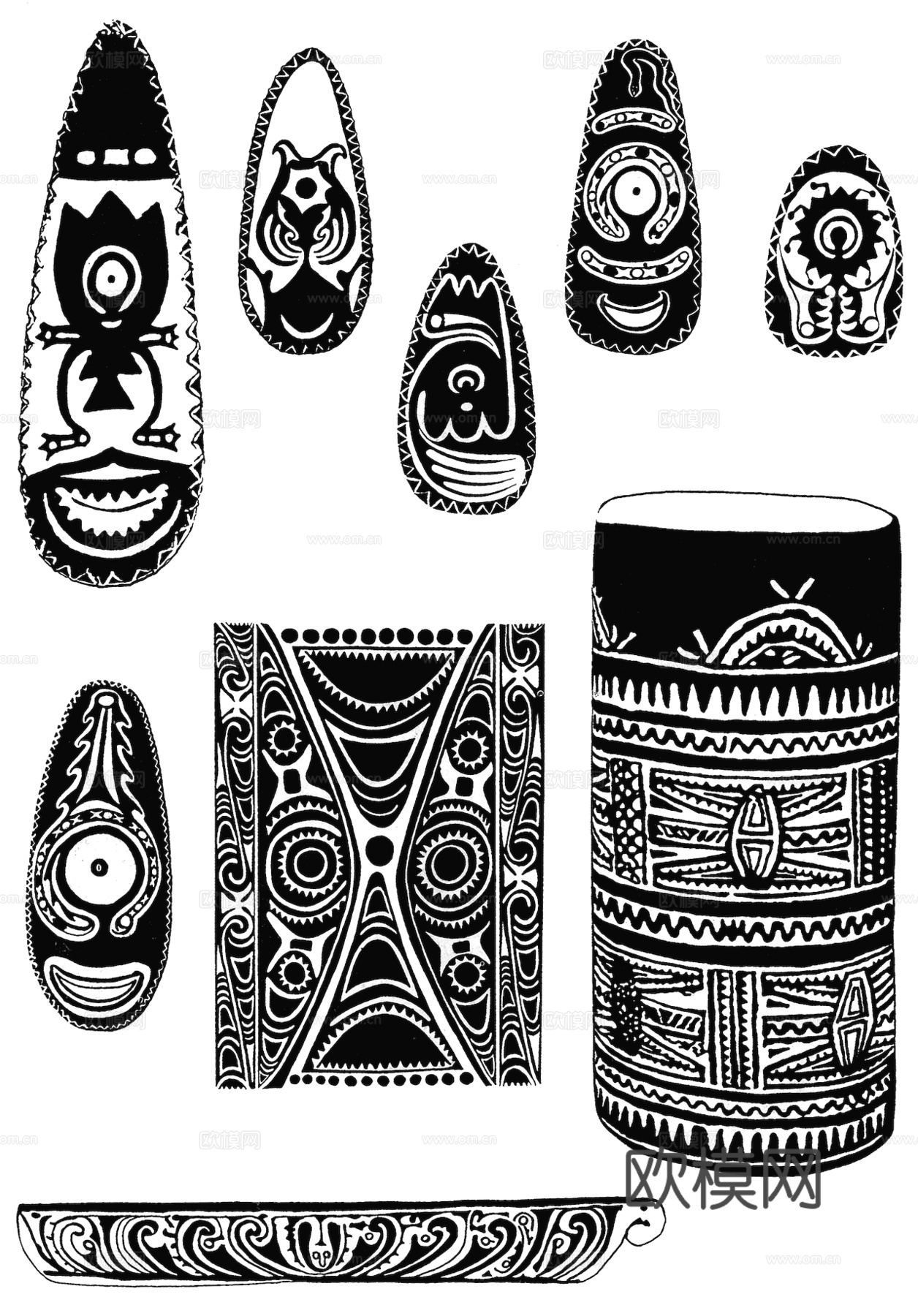 黑白遮罩通道黑白凹凸高光遮罩线条花纹纹理水泥做旧脏旧墙面下载