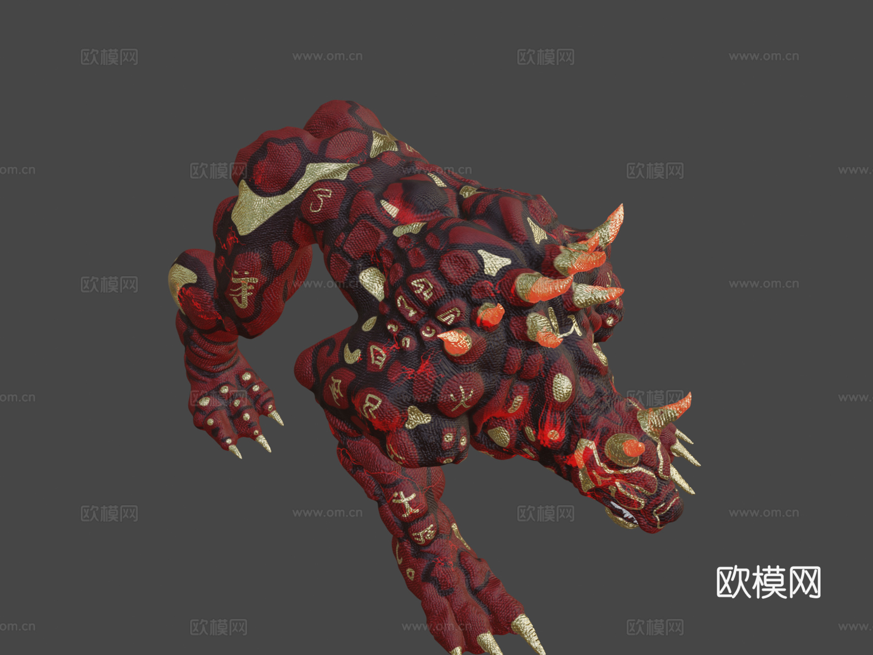 东方神明3d模型下载（渲染图8）