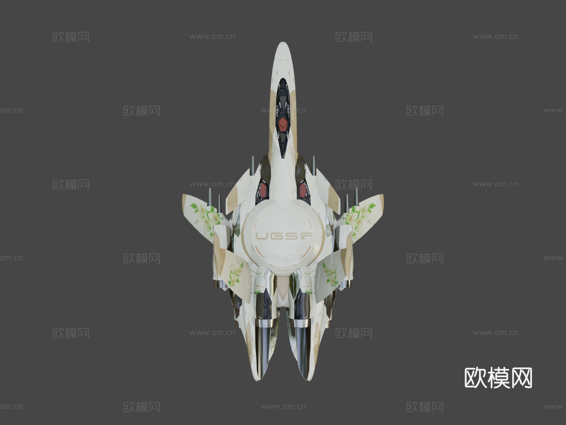 程序化硬表面建模测试10.0303d模型下载（渲染图5）