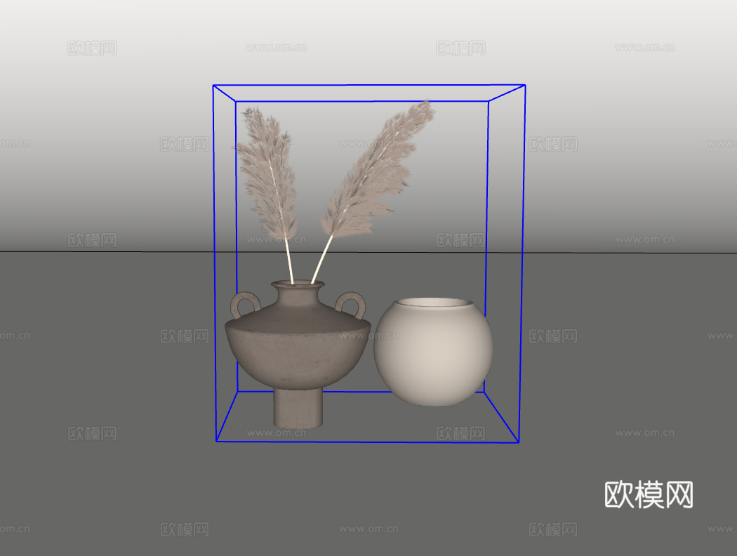 摆件su模型下载（渲染图2）