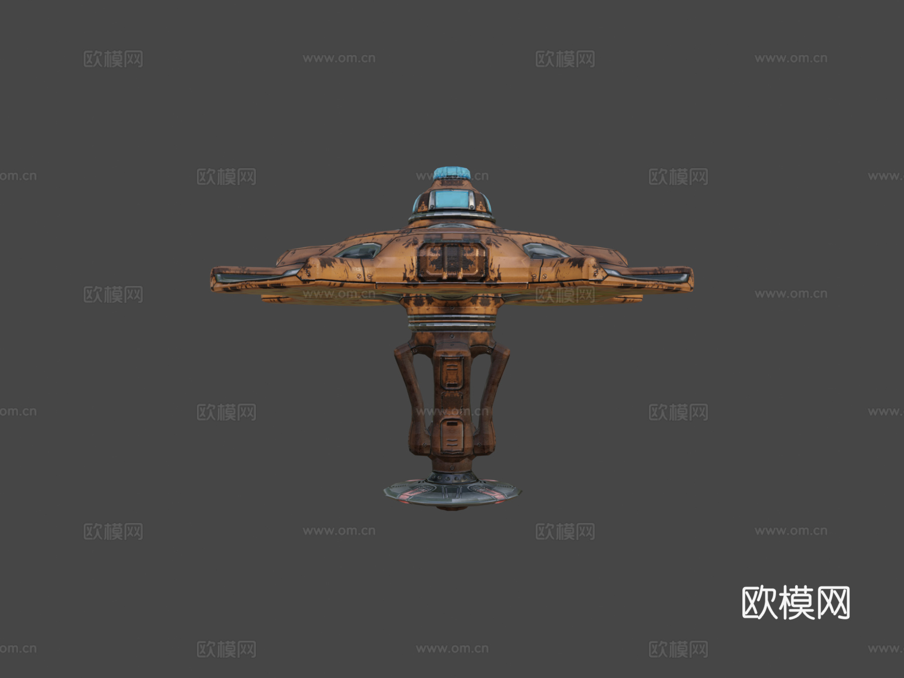 矿工Z星际港口1战魂Marc Gauvin3d模型下载（渲染图6）