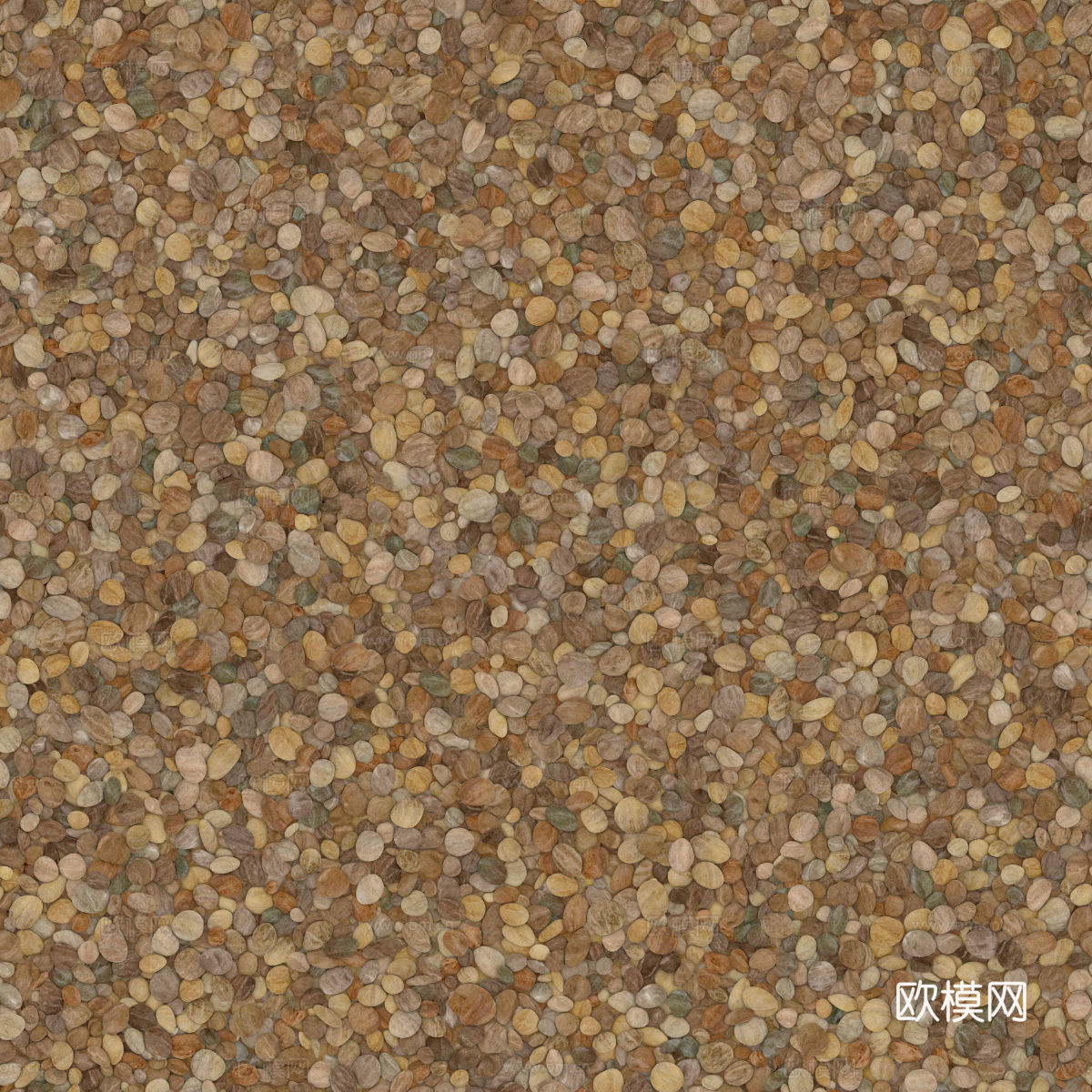 褐色棕色咖色鹅卵石贴图2