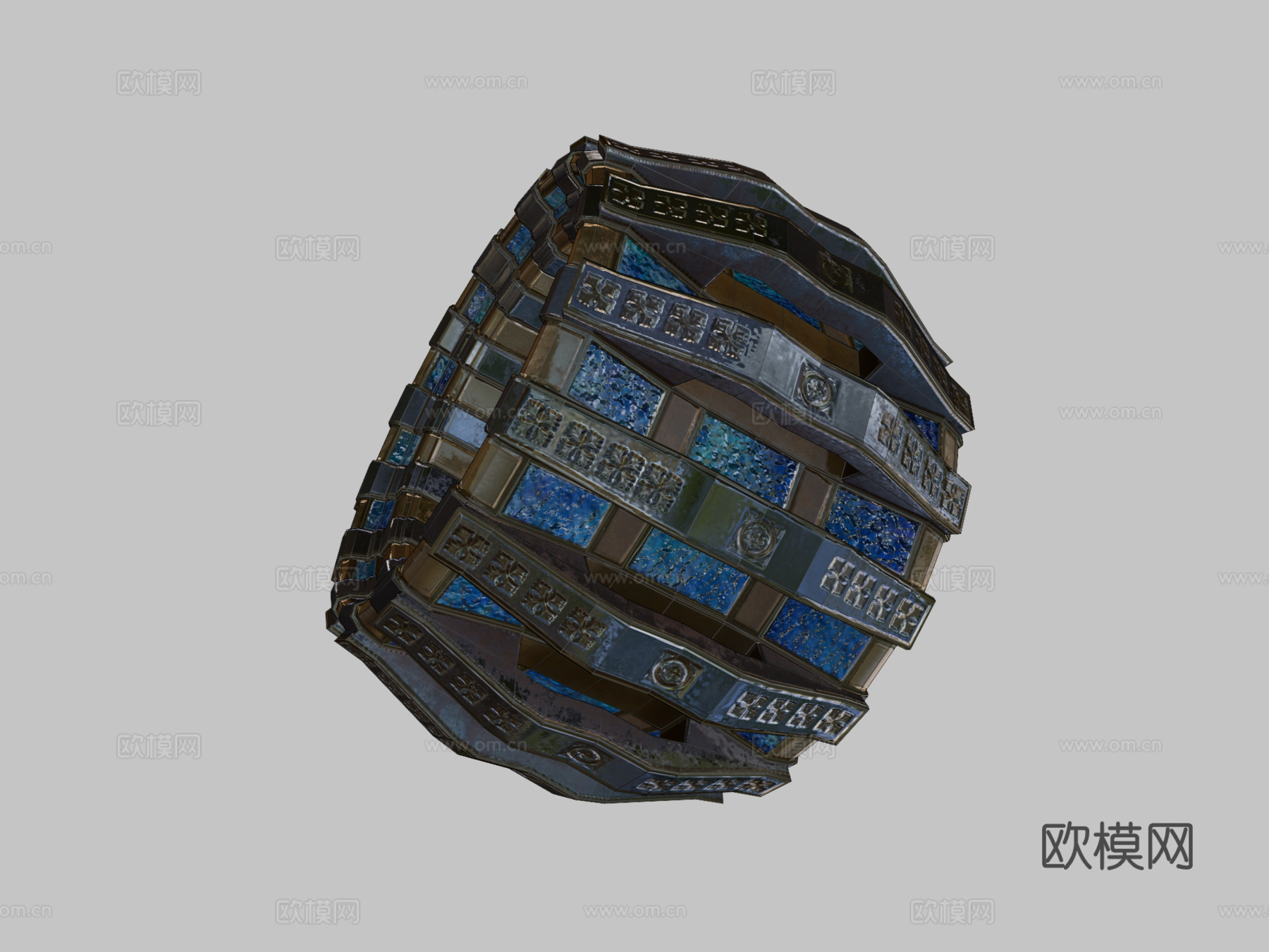 死亡猎手4级手环3d模型下载（渲染图2）