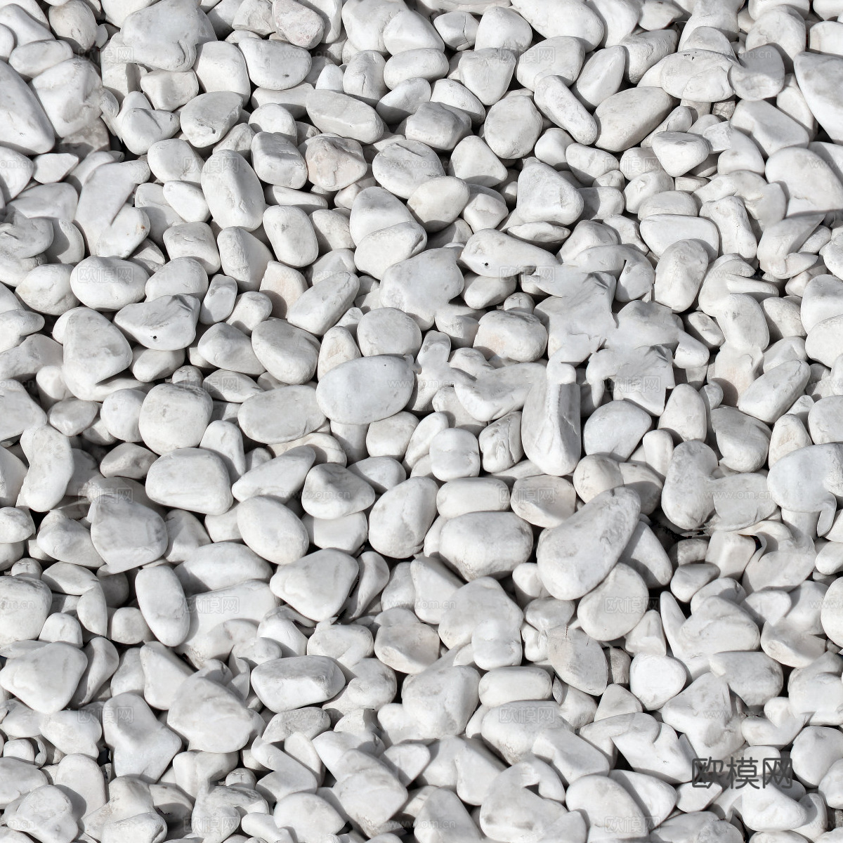 白色鹅卵石贴图24