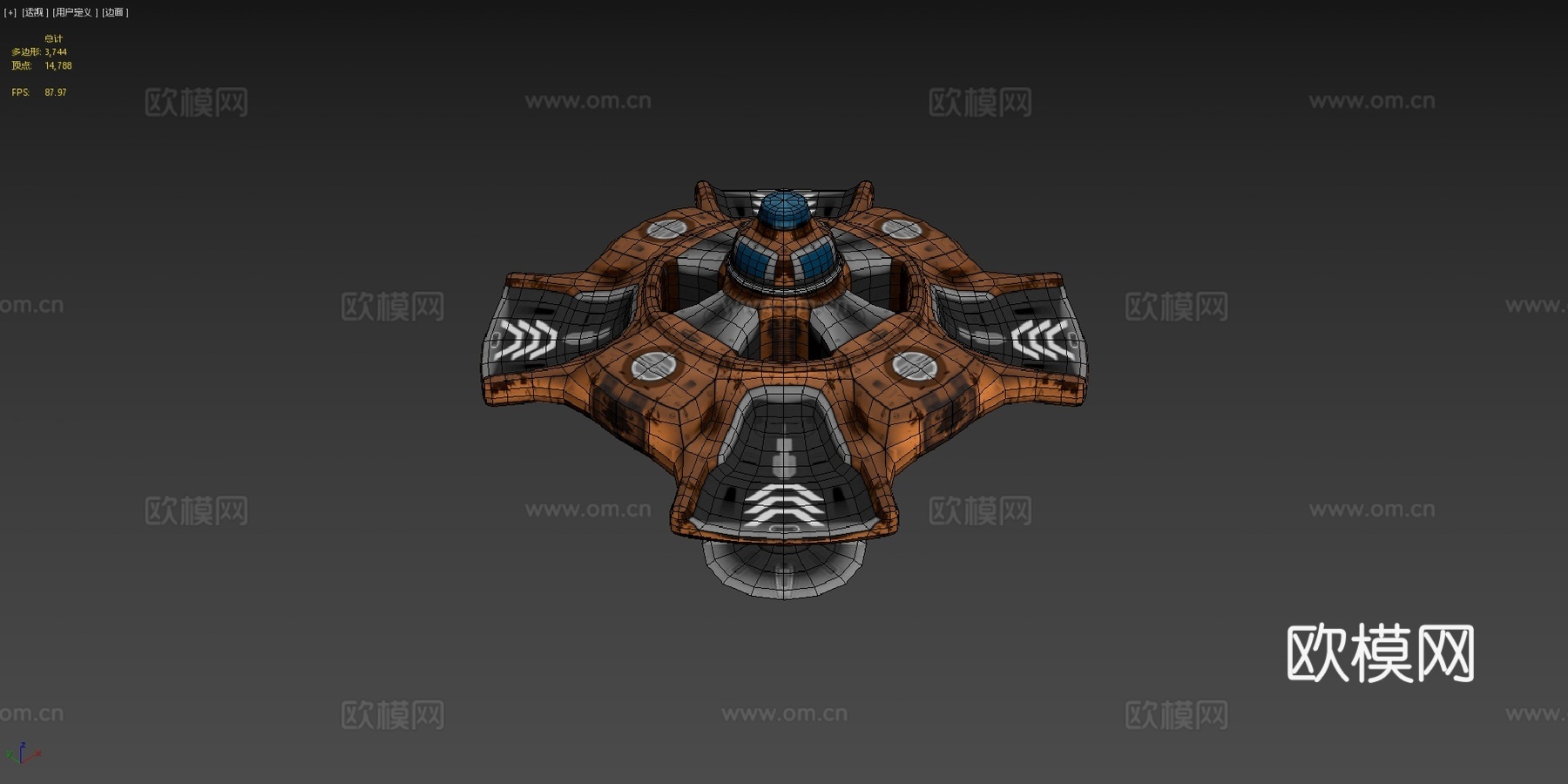 矿工Z星际港口1战魂Marc Gauvin3d模型下载（渲染图4）