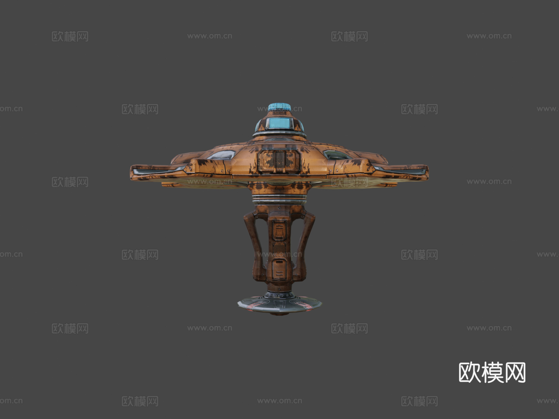 矿工Z星际港口1战魂Marc Gauvin3d模型下载（渲染图8）