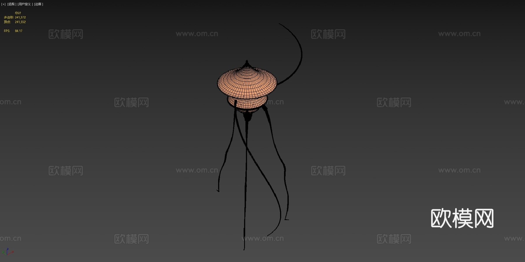 三脚架世界大战3d模型下载（渲染图4）