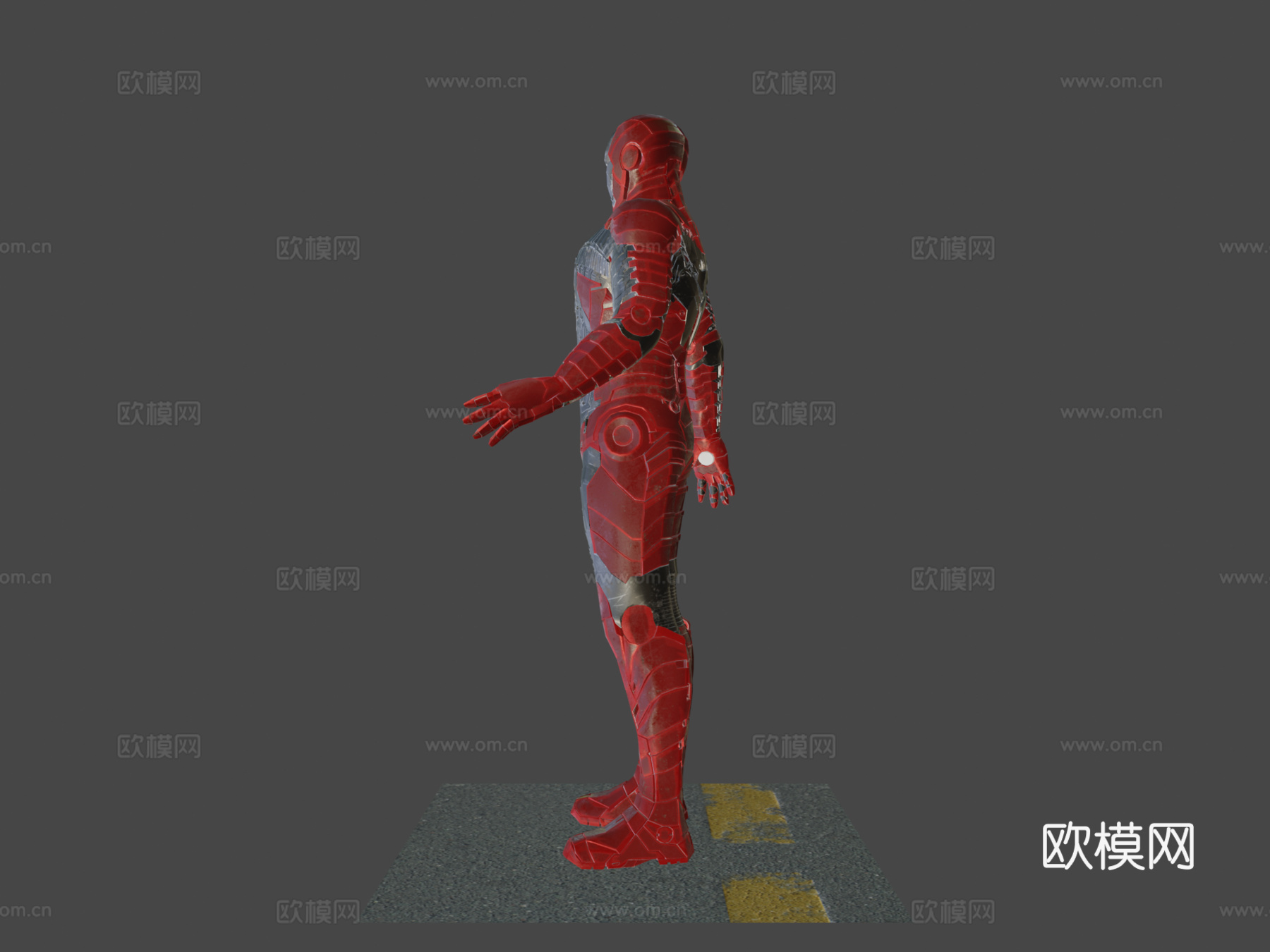 钢铁侠马克053d模型下载（渲染图6）