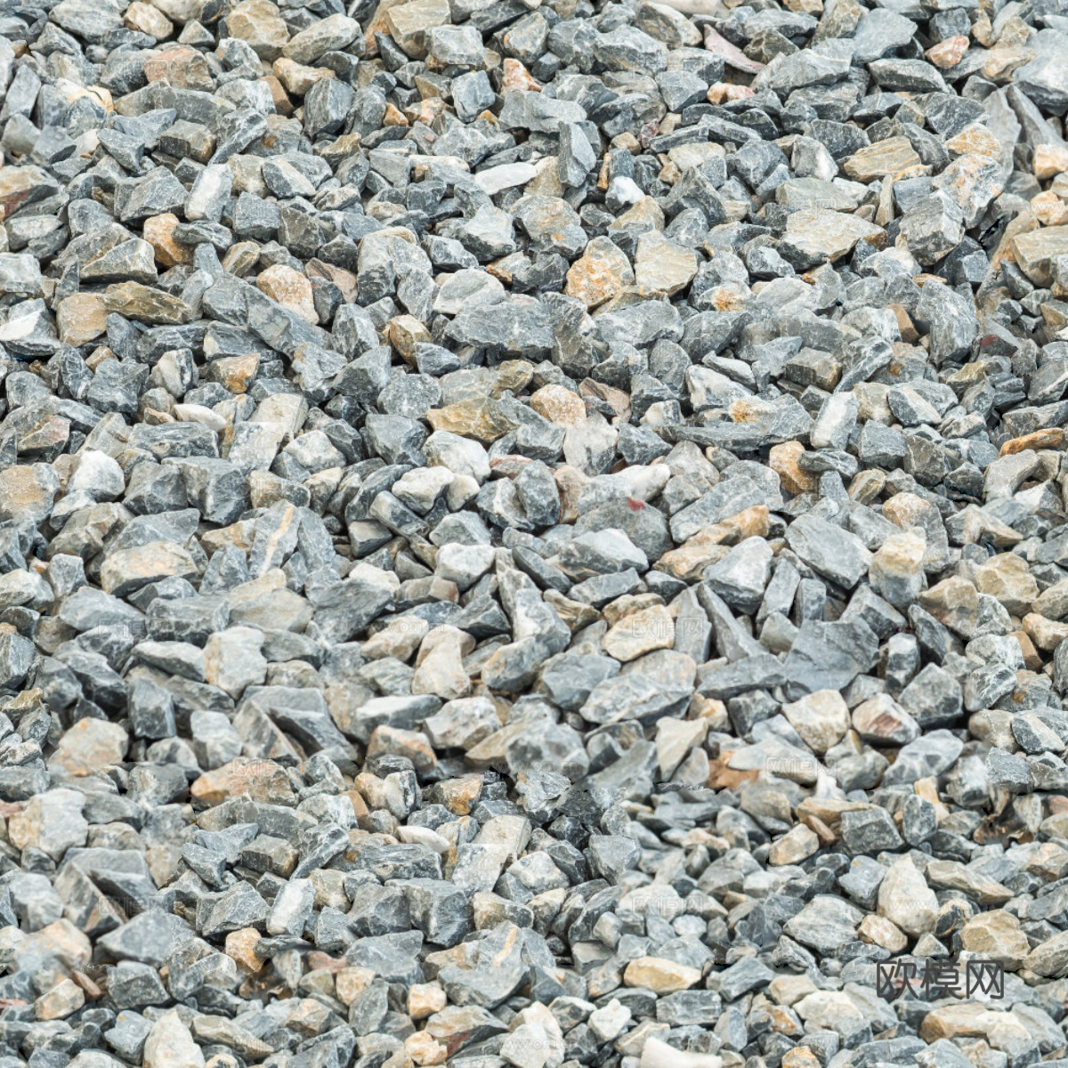 灰色碎石砾石16