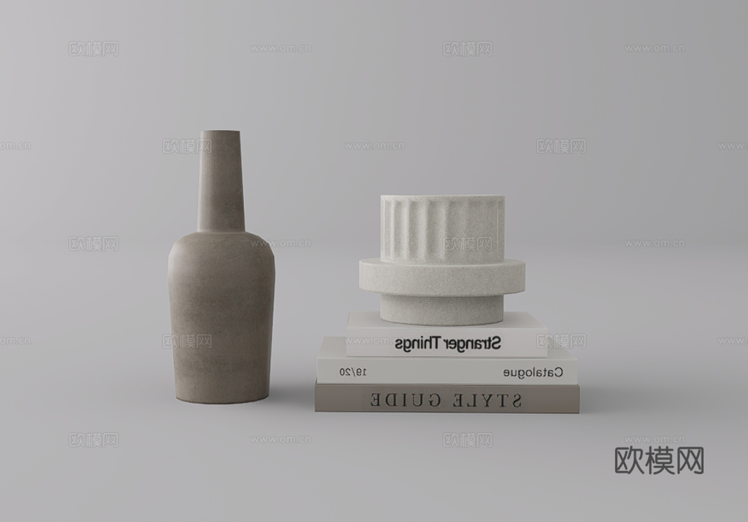 饰品摆件su模型