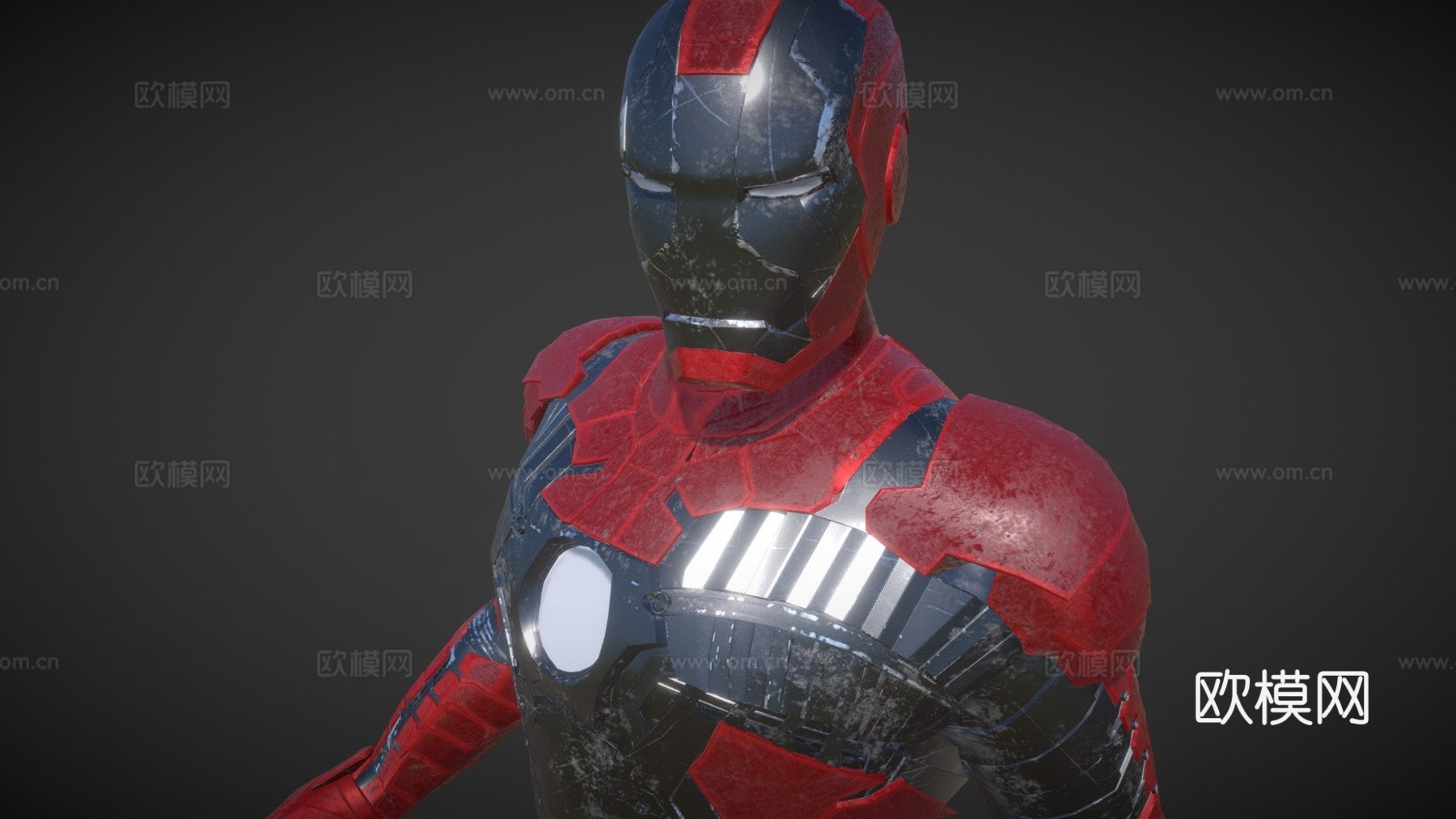 钢铁侠马克053d模型下载（渲染图1）