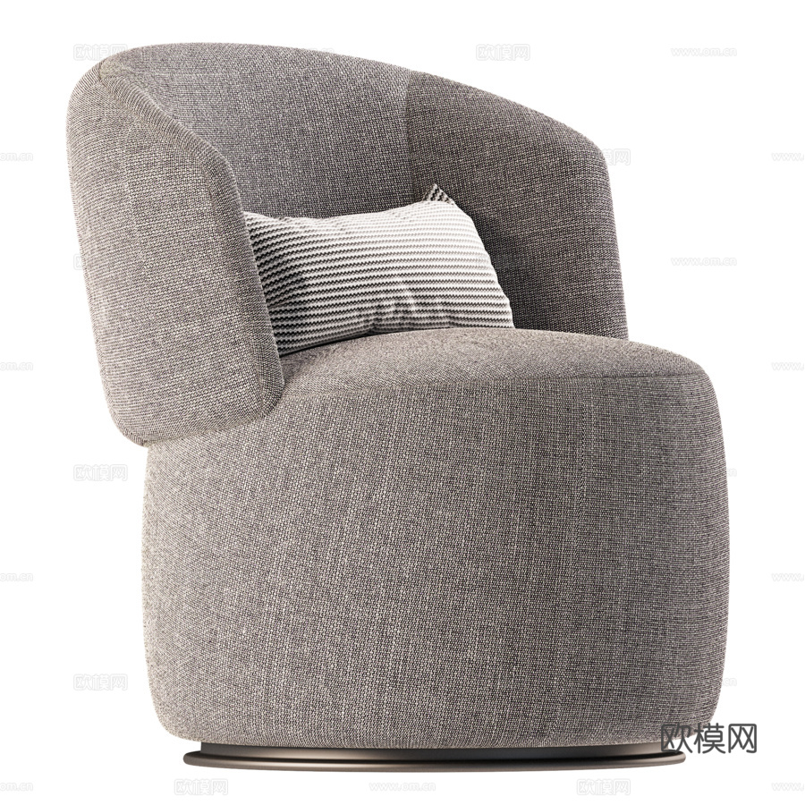 安巴拉扶手椅3d模型下载