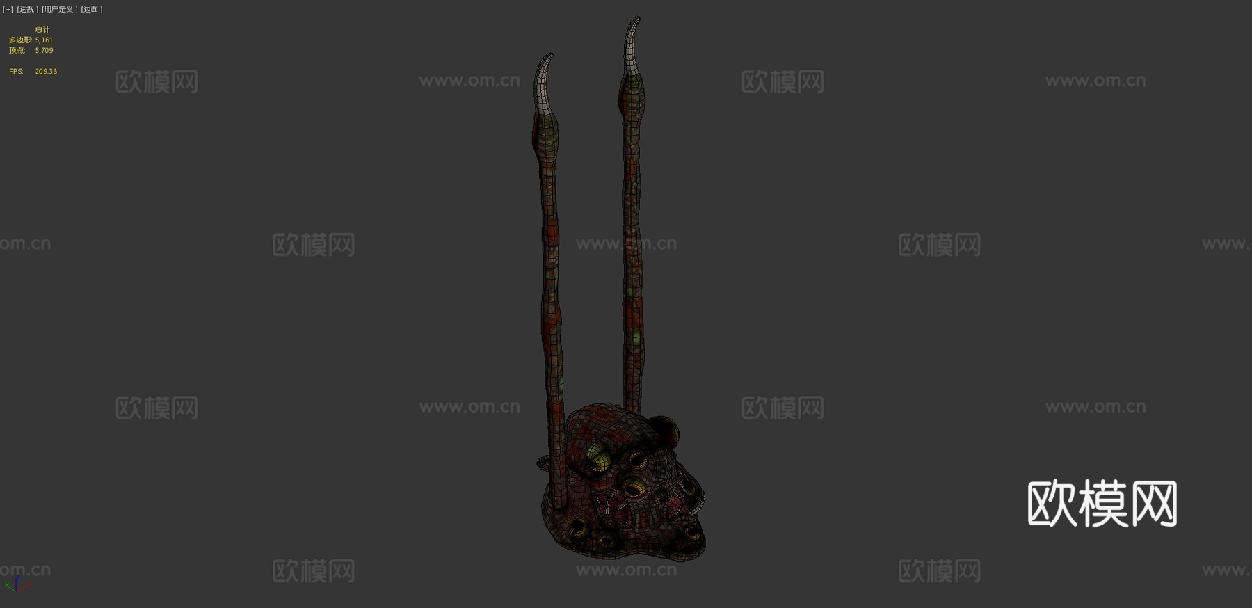 修格斯23d模型下载（渲染图4）