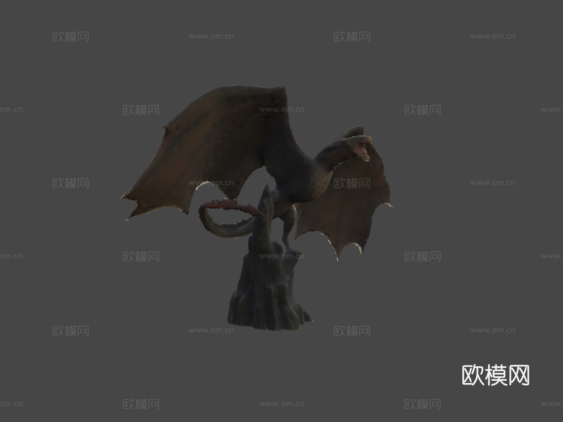 权力的游戏卓耿树脂雕像扫描3d模型下载（渲染图7）