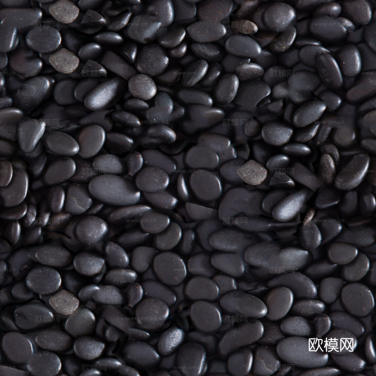 黑色鹅卵石贴图17