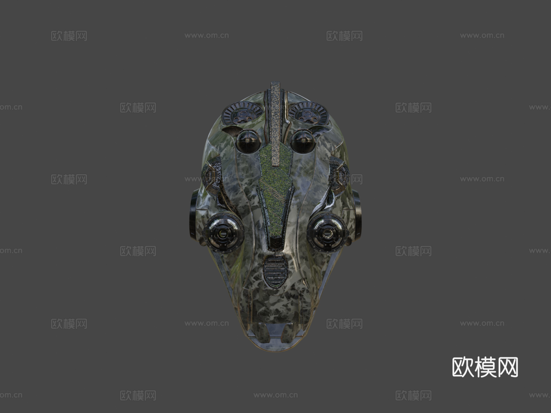 霸王龙3d模型下载（渲染图7）