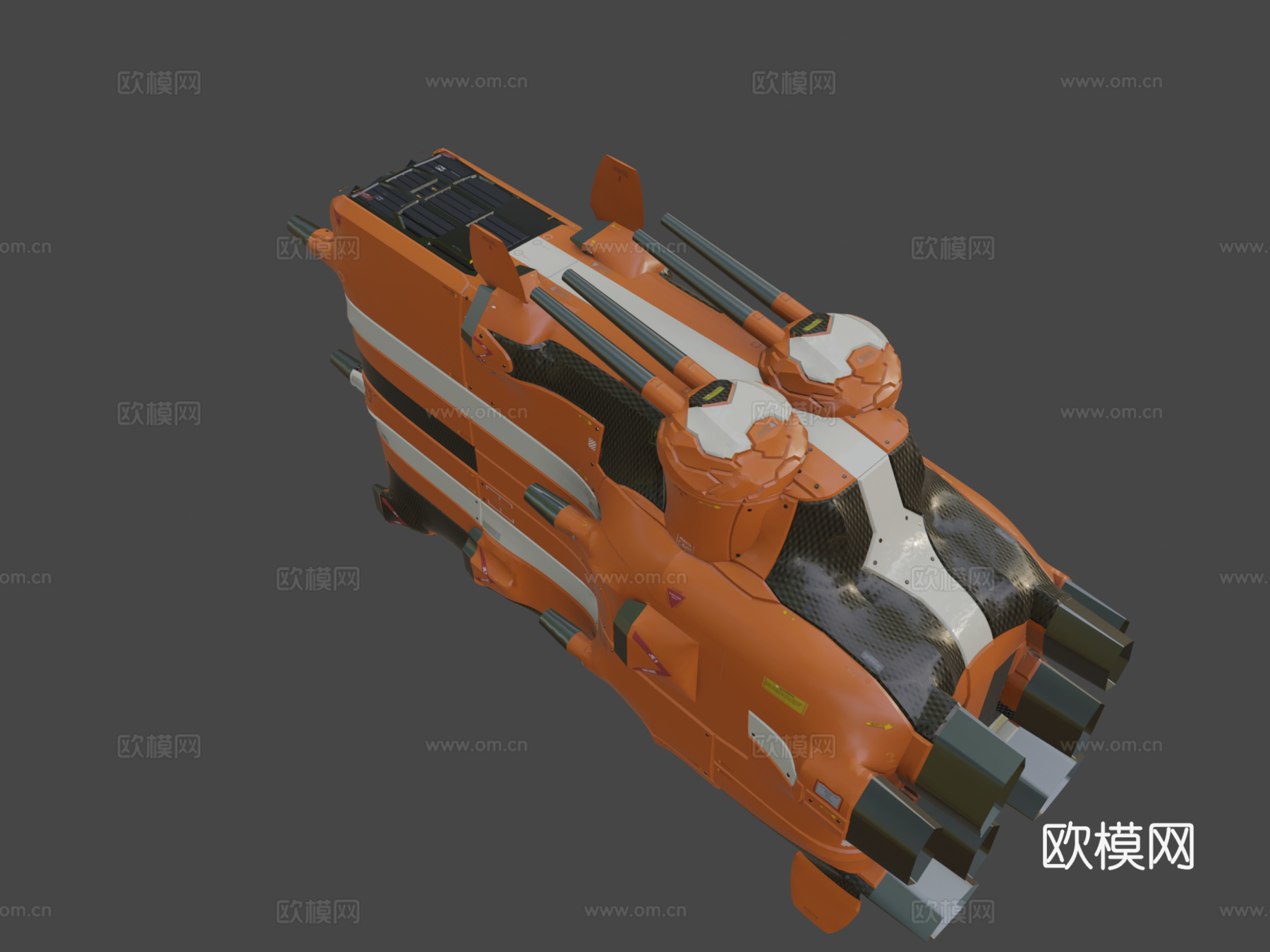 程序化硬表面建模测试9.7613d模型下载（渲染图8）