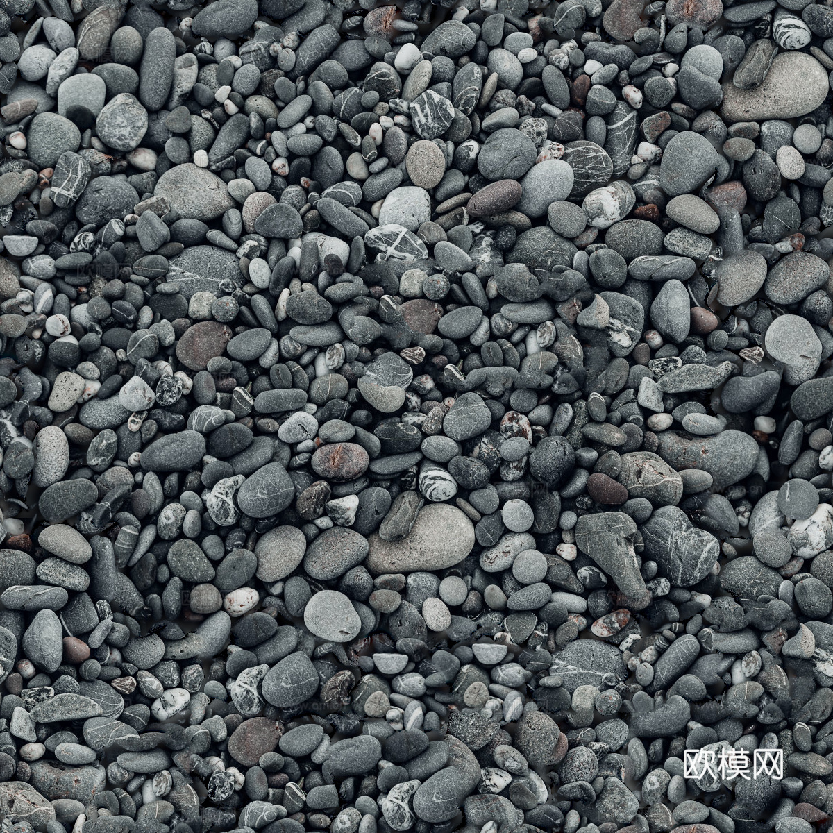 黑色鹅卵石贴图18