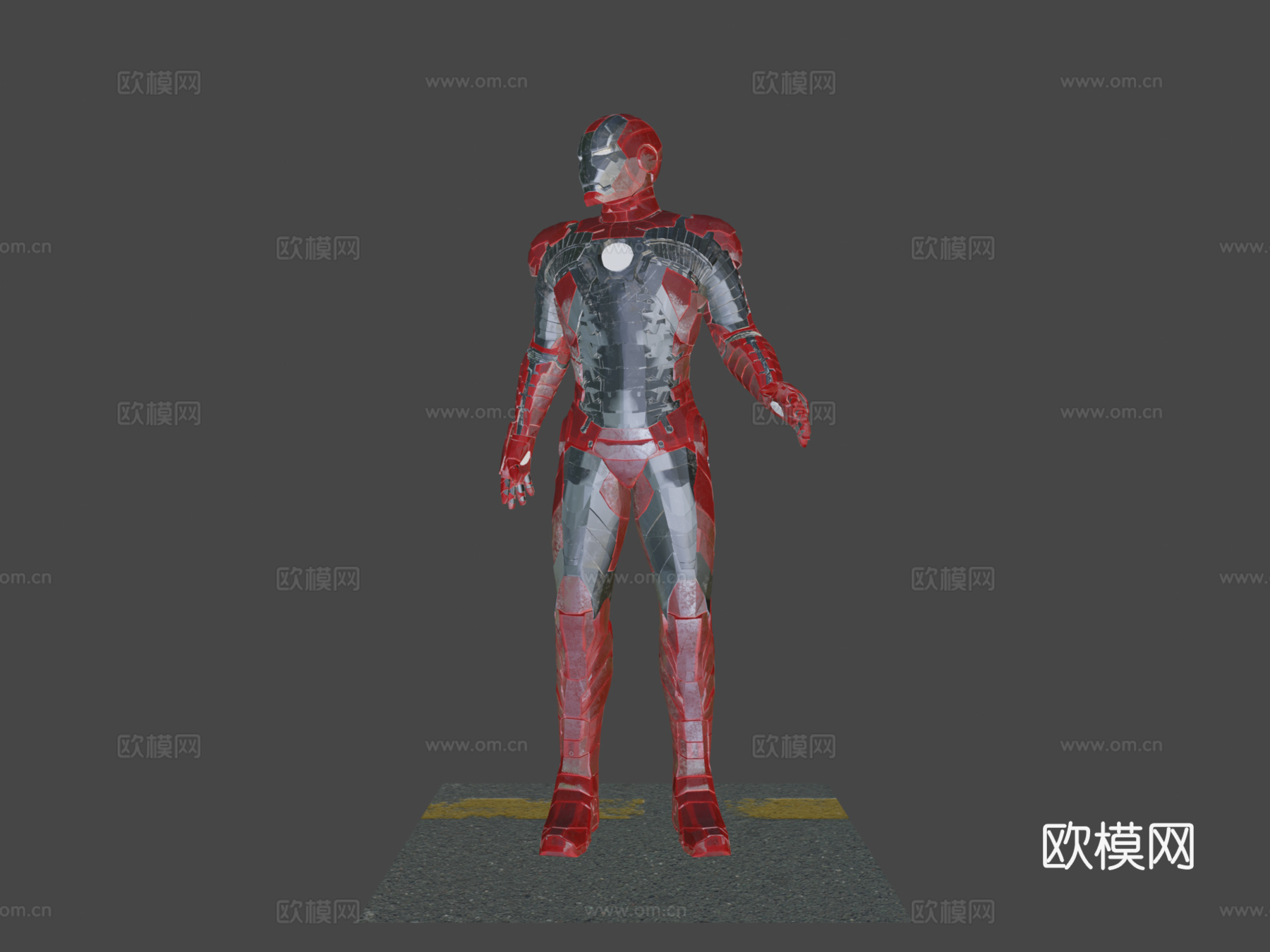 钢铁侠马克053d模型下载（渲染图8）
