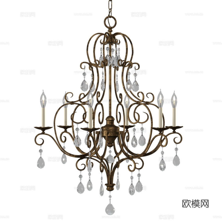 Feiss Chateau Qn-Chateau63d模型下载