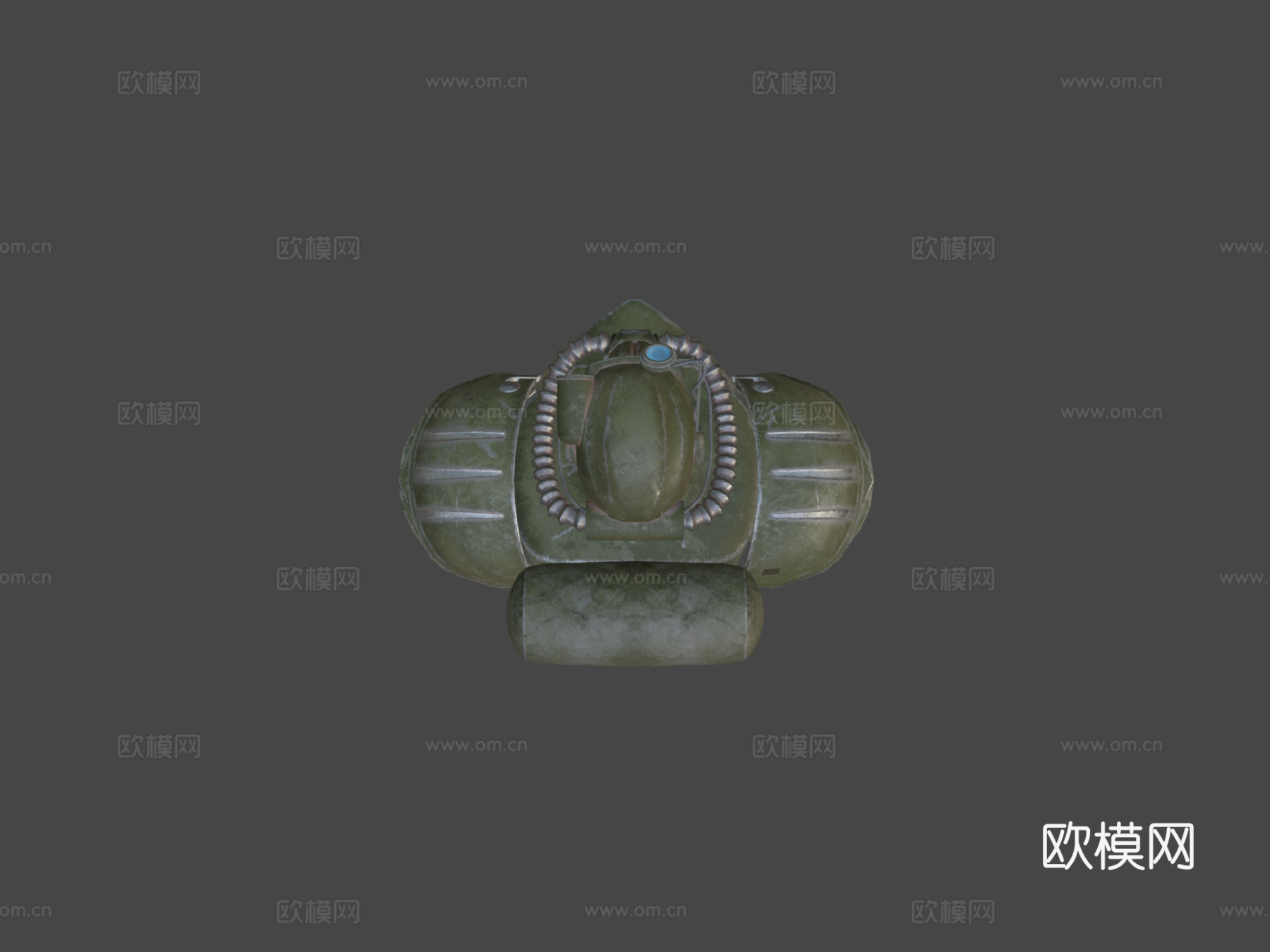 辐射T47空军动力装甲3d模型下载（渲染图5）