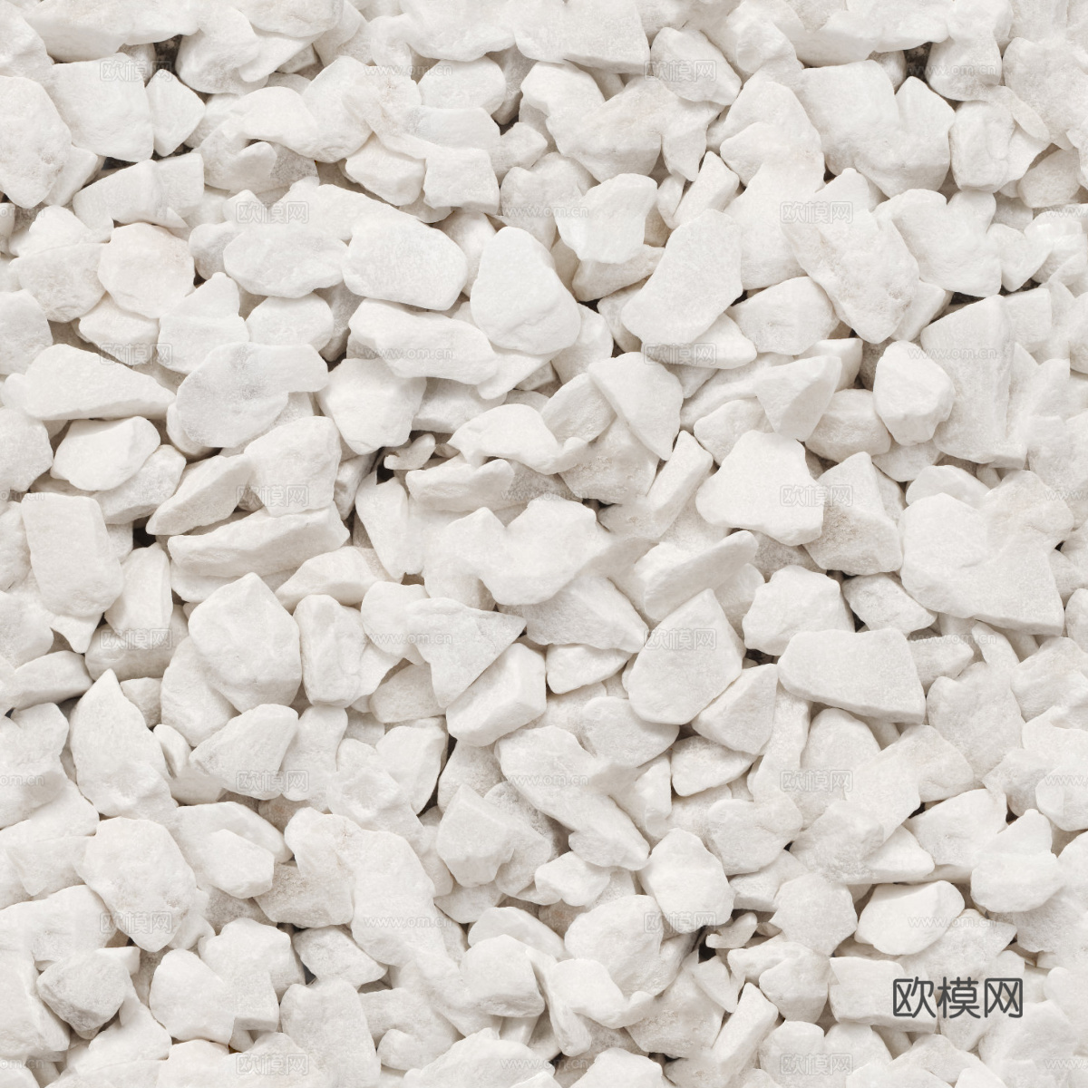 白色碎石砾石7