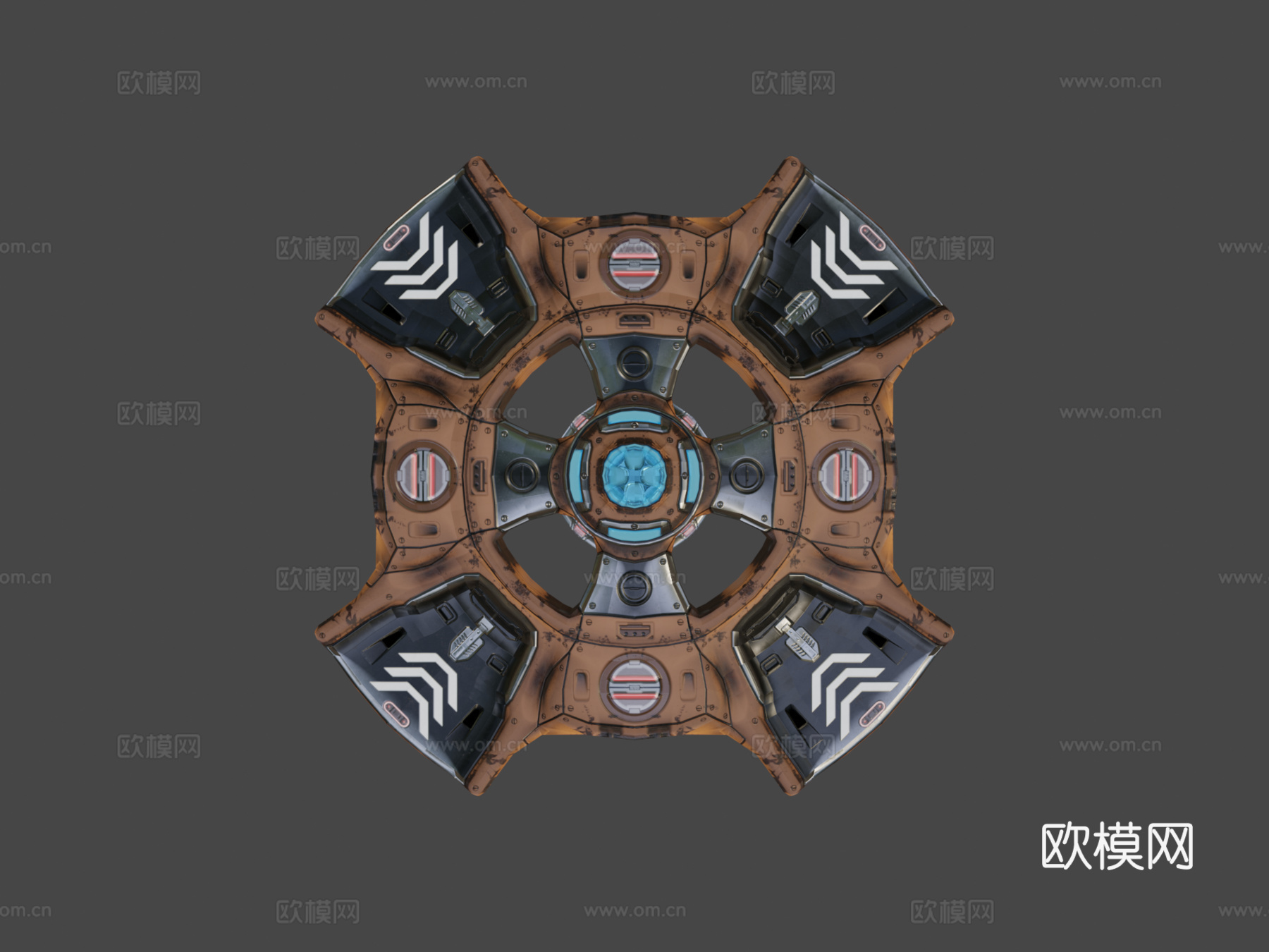 矿工Z星际港口1战魂Marc Gauvin3d模型下载（渲染图7）