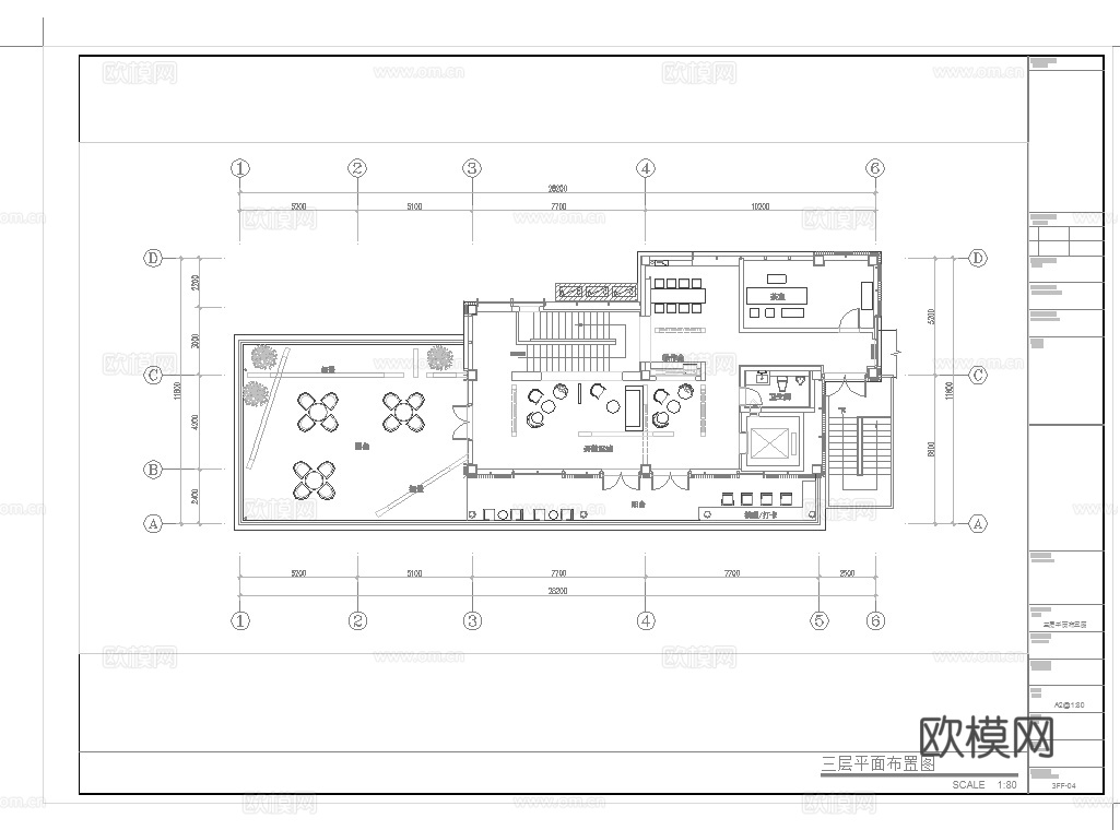 高端茶楼会所 最新全套施工图 效果图合集cad施工图