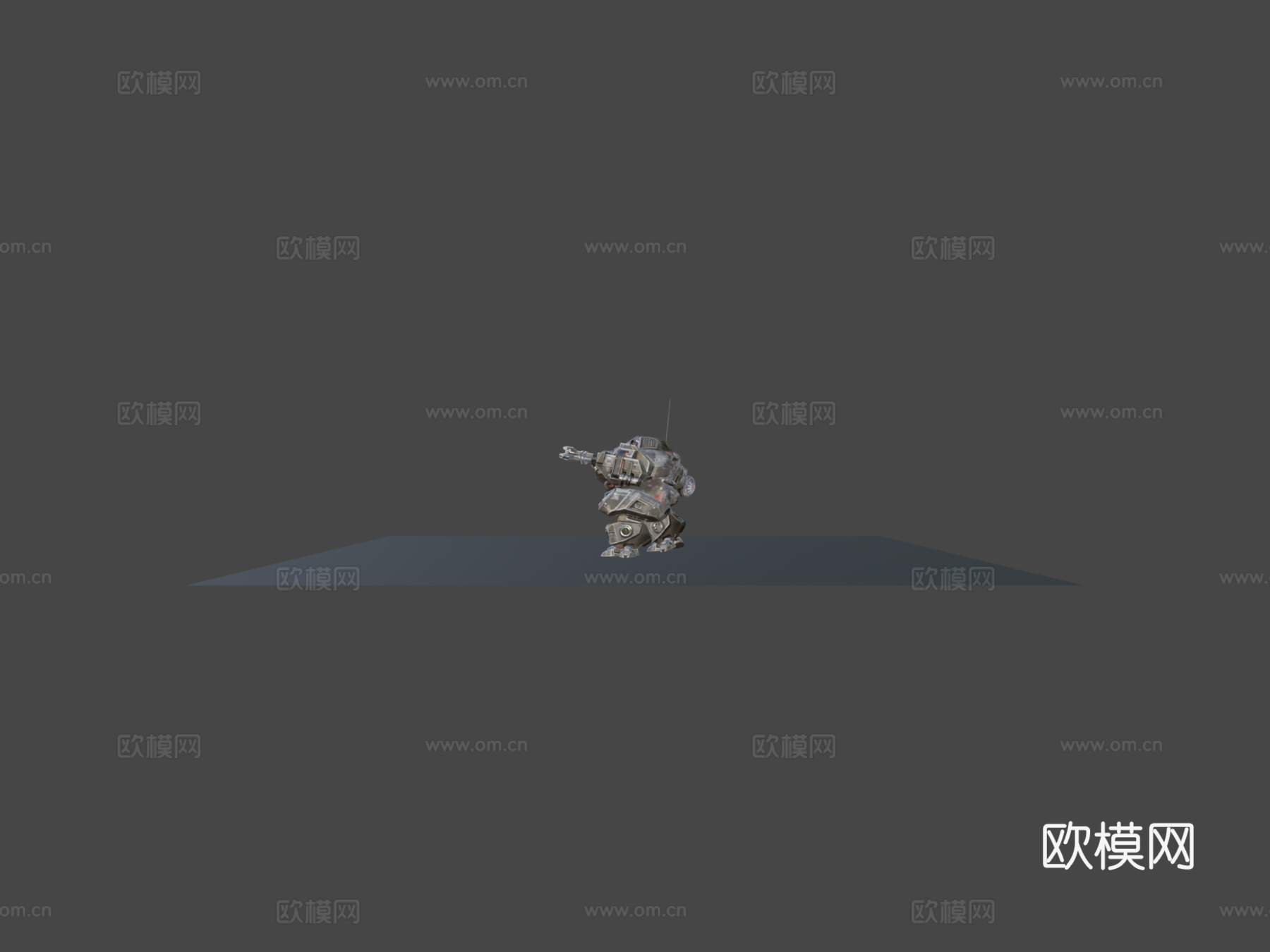 战斗机甲3d模型下载（渲染图5）