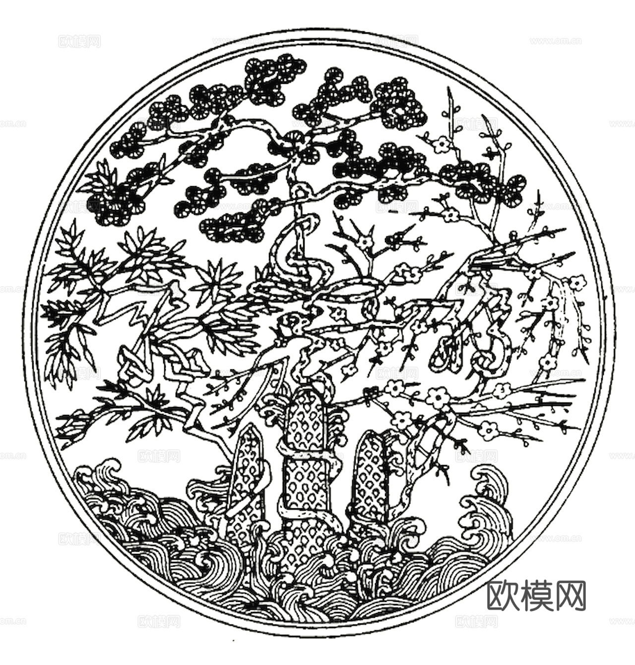 黑白遮罩通道黑白凹凸高光遮罩线条花纹纹理水泥做旧脏旧墙面下载