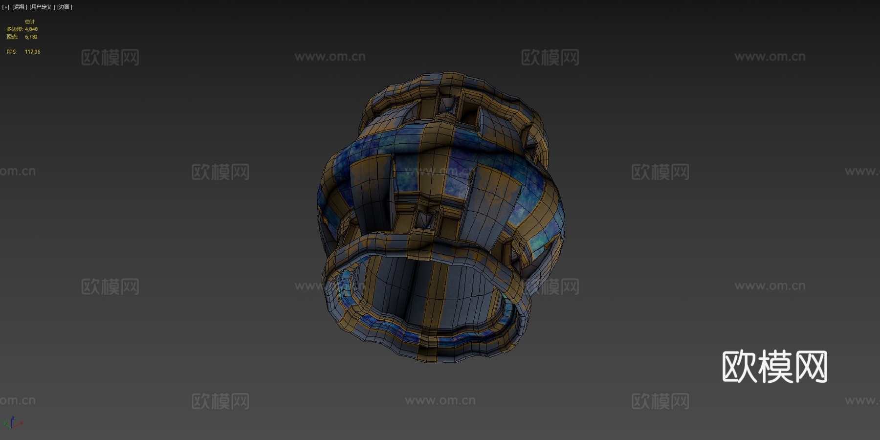 死亡猎手5级手环3d模型下载（渲染图4）