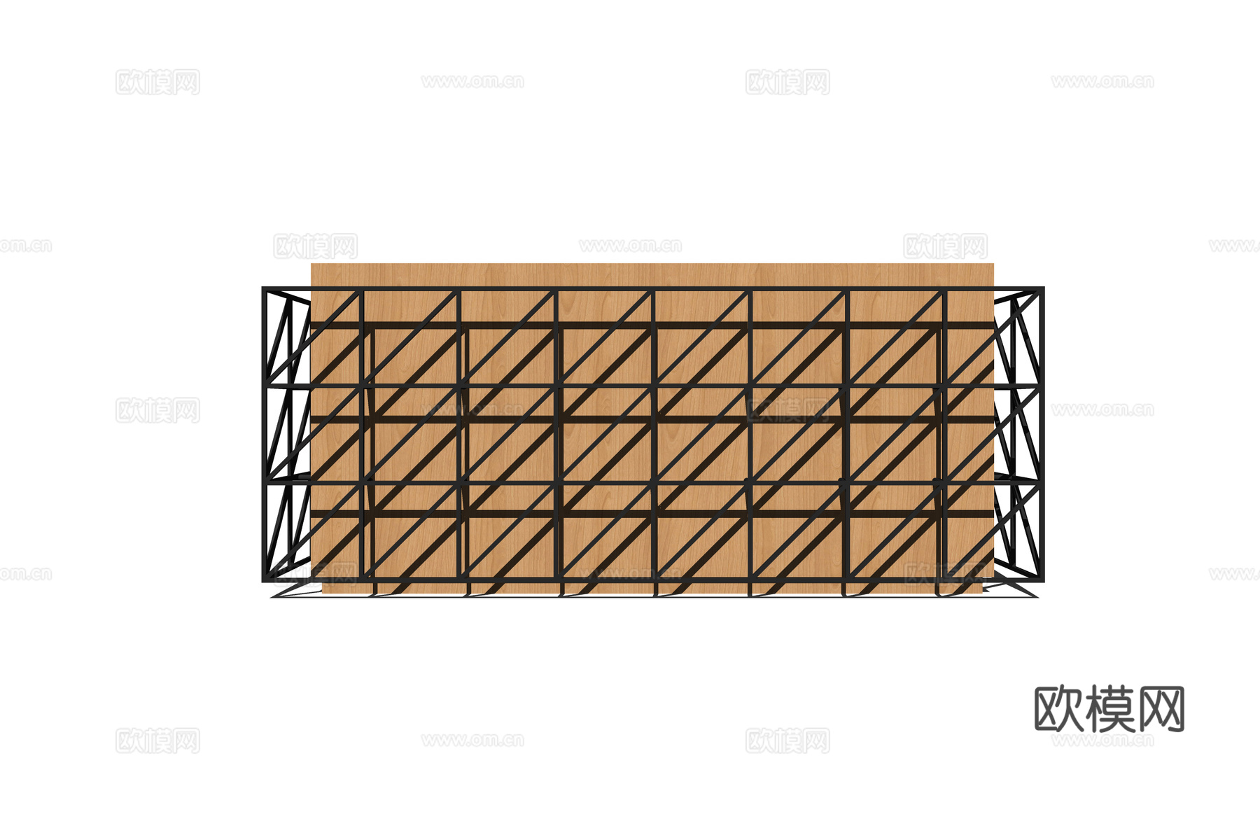 工位 酒店前台 展厅 电脑su模型