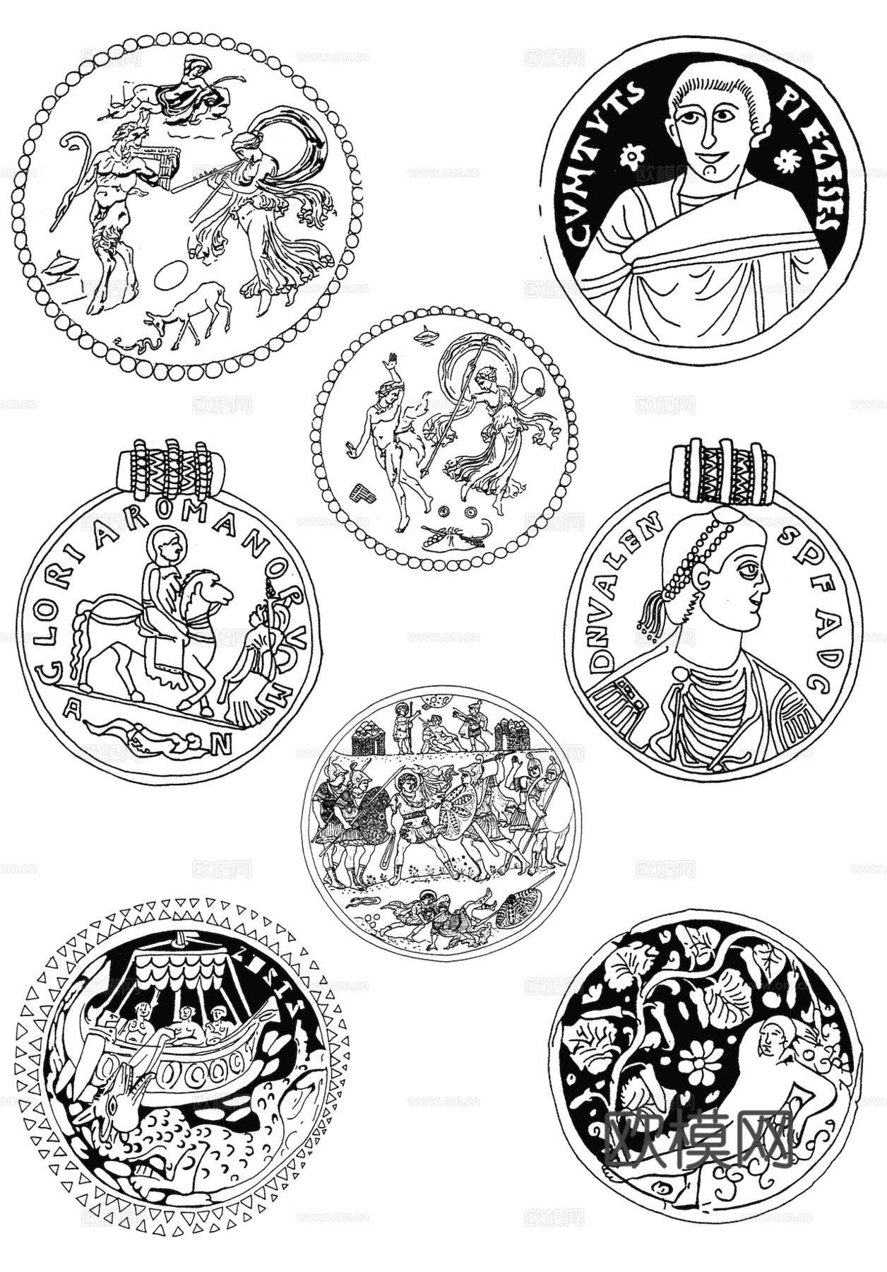 黑白遮罩通道黑白凹凸高光遮罩线条花纹纹理水泥做旧脏旧墙面下载