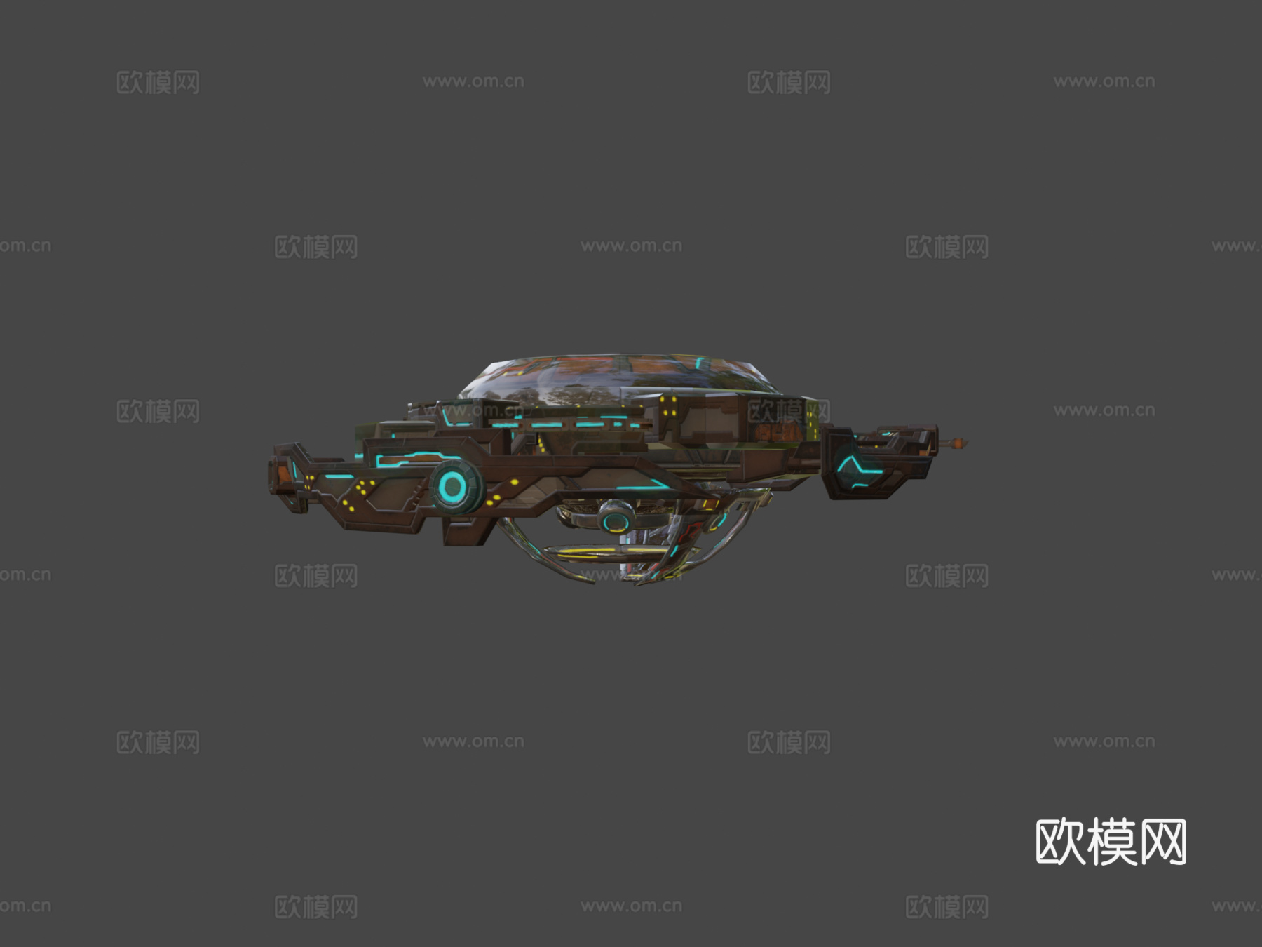 炮塔模块Exorium3d模型下载（渲染图8）