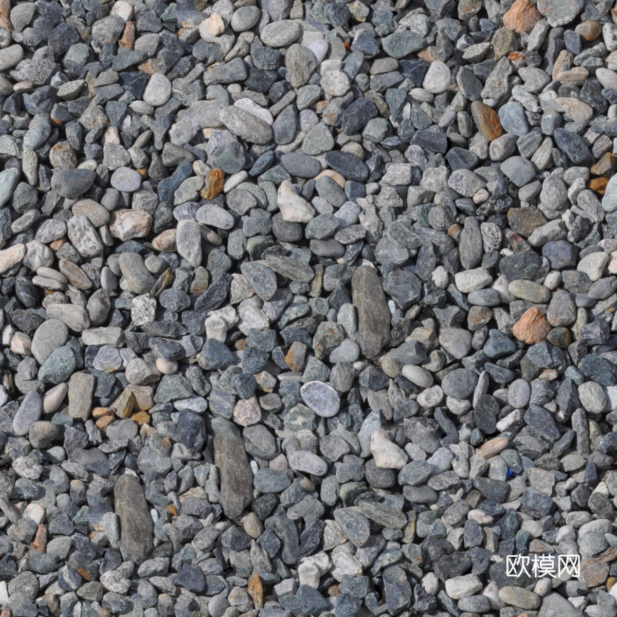 灰色碎石砾石24