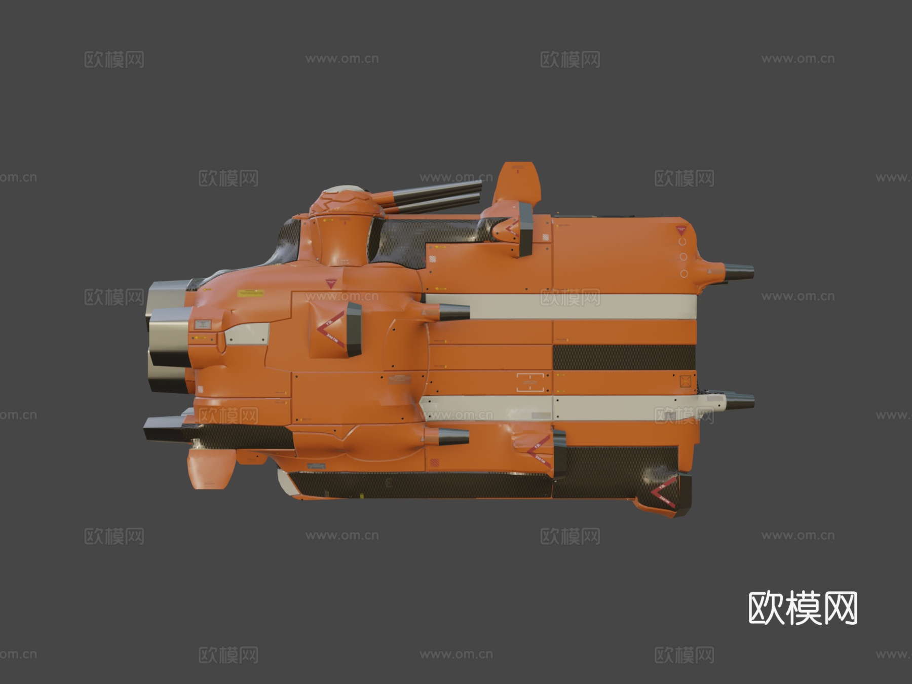 程序化硬表面建模测试9.7613d模型下载（渲染图7）