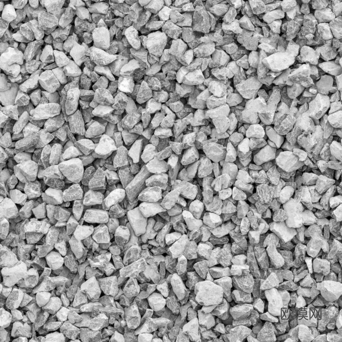 灰色碎石砾石45